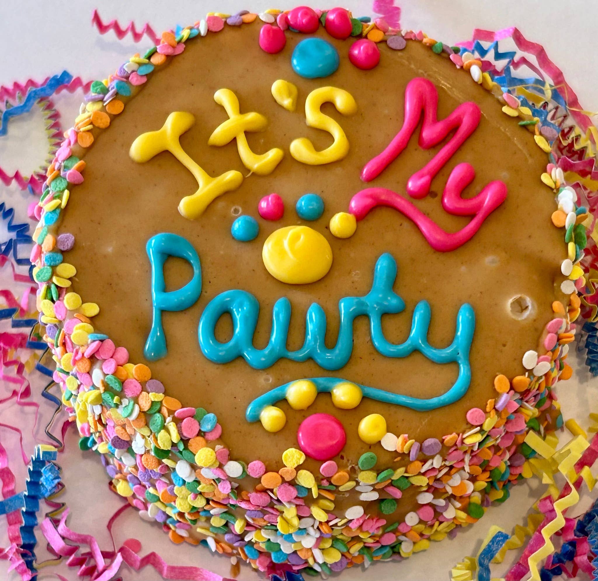 DELCO DOG CO. - PB It's My Pawty Doggie Cakes