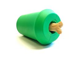 SodaPup Coffee Cup Durable Natural Rubber Dog Chew Toy and Treat Dispenser for Aggresive Chewers, Guaranteed Tough