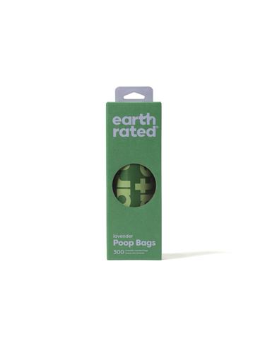 Earth Rated 300 Lavender Poop Bags on a Large Single Roll