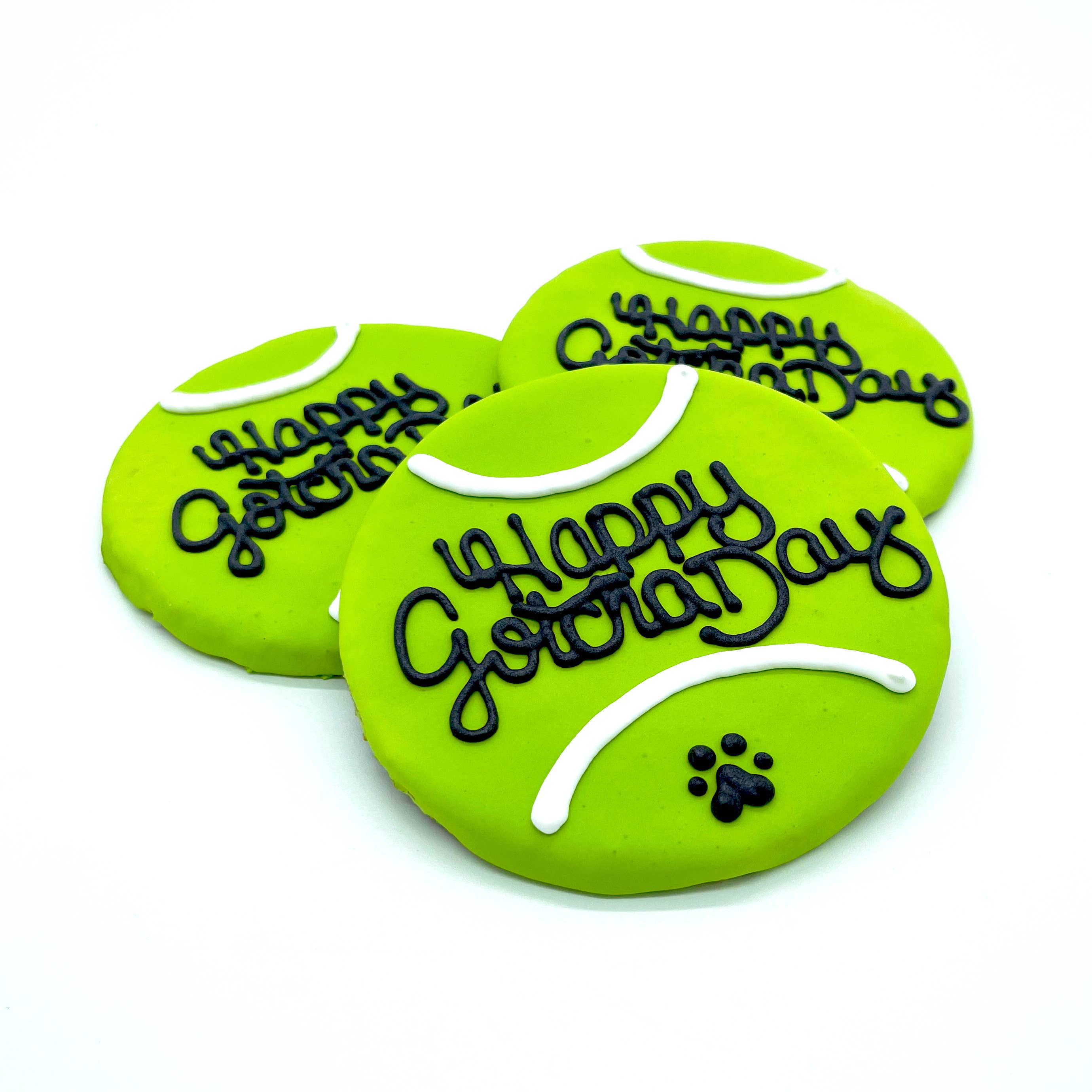 Furry Belly Bake Shop - Gotcha Tennis Ball Crunchy Oat Cookie
