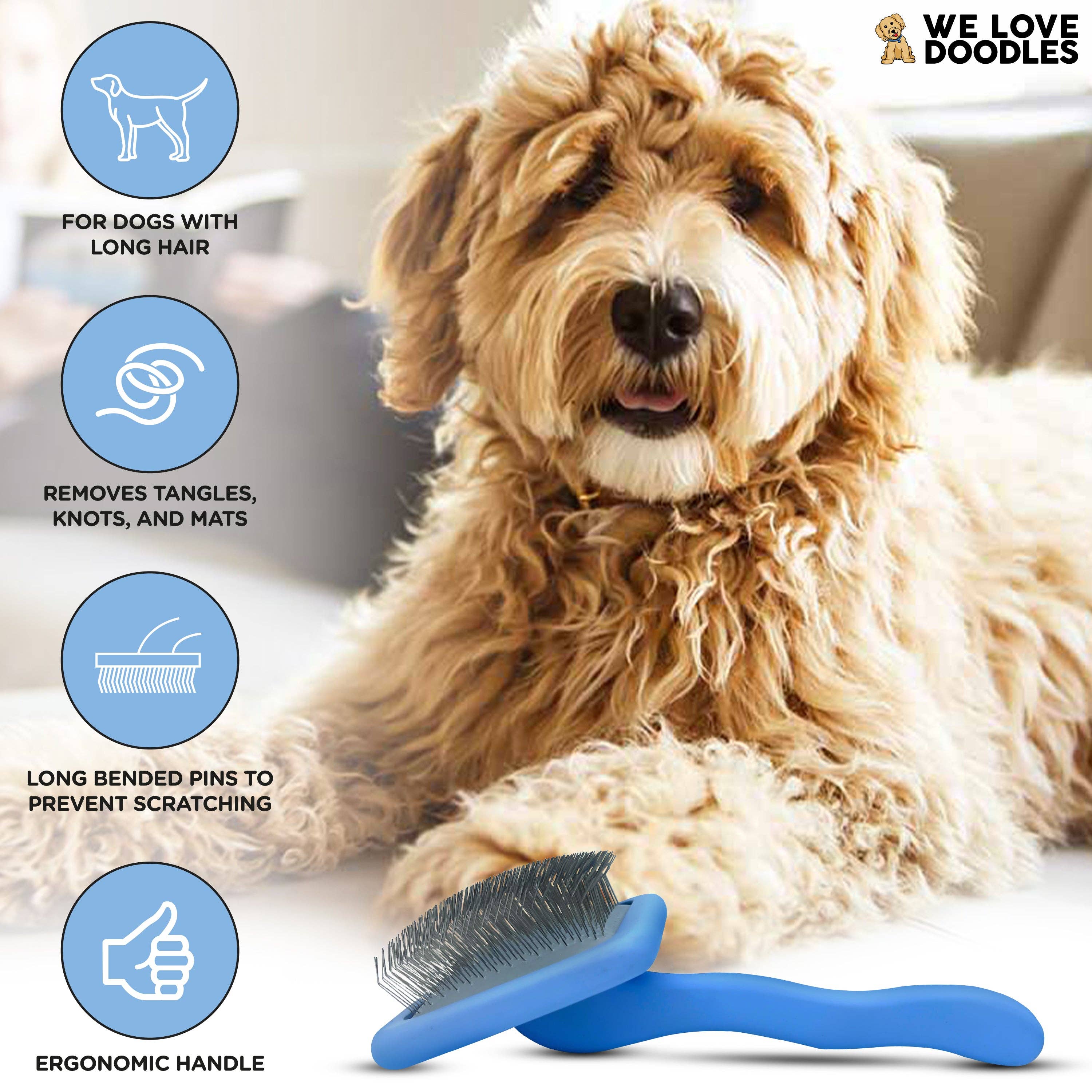 We Love Doodles - Large Slicker Brush