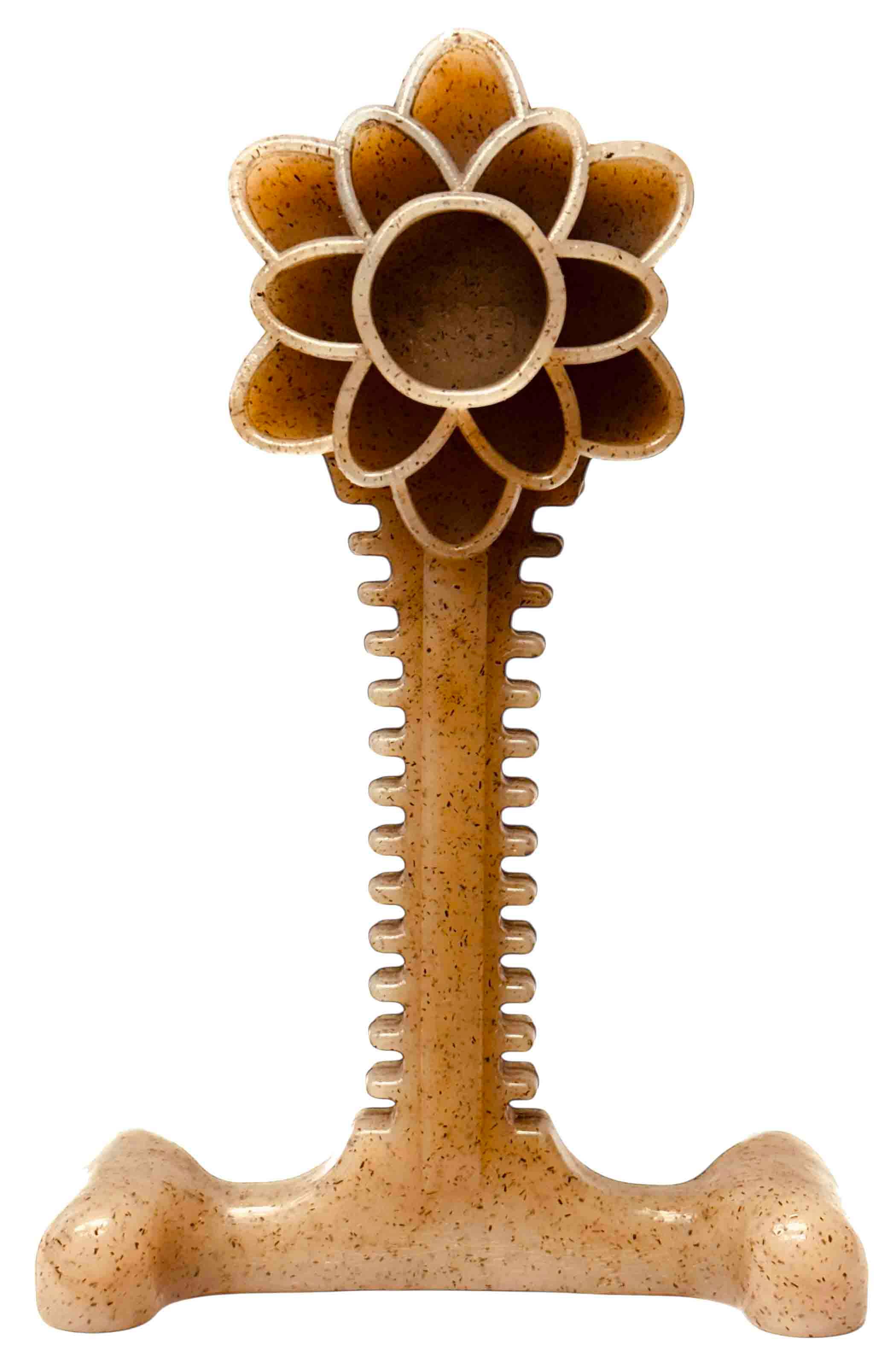 SodaPup Honey Bone Dental Flower Tower eChew Ultra Durable Nylon Dog Chew Toy - XL