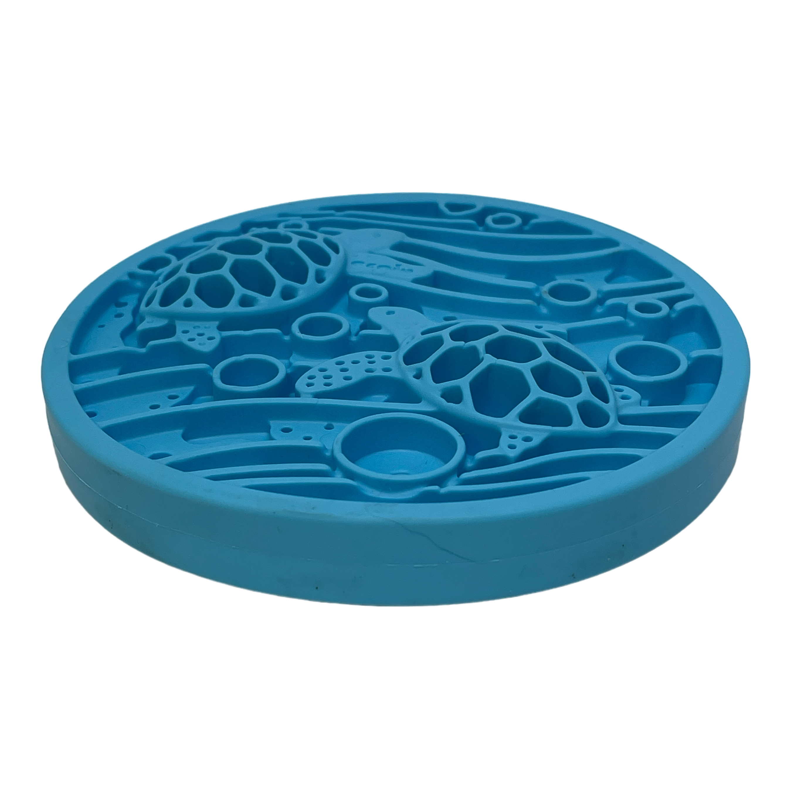 SodaPup - Turtle emat-mini Enrichment Lick Mat With Suction Cups