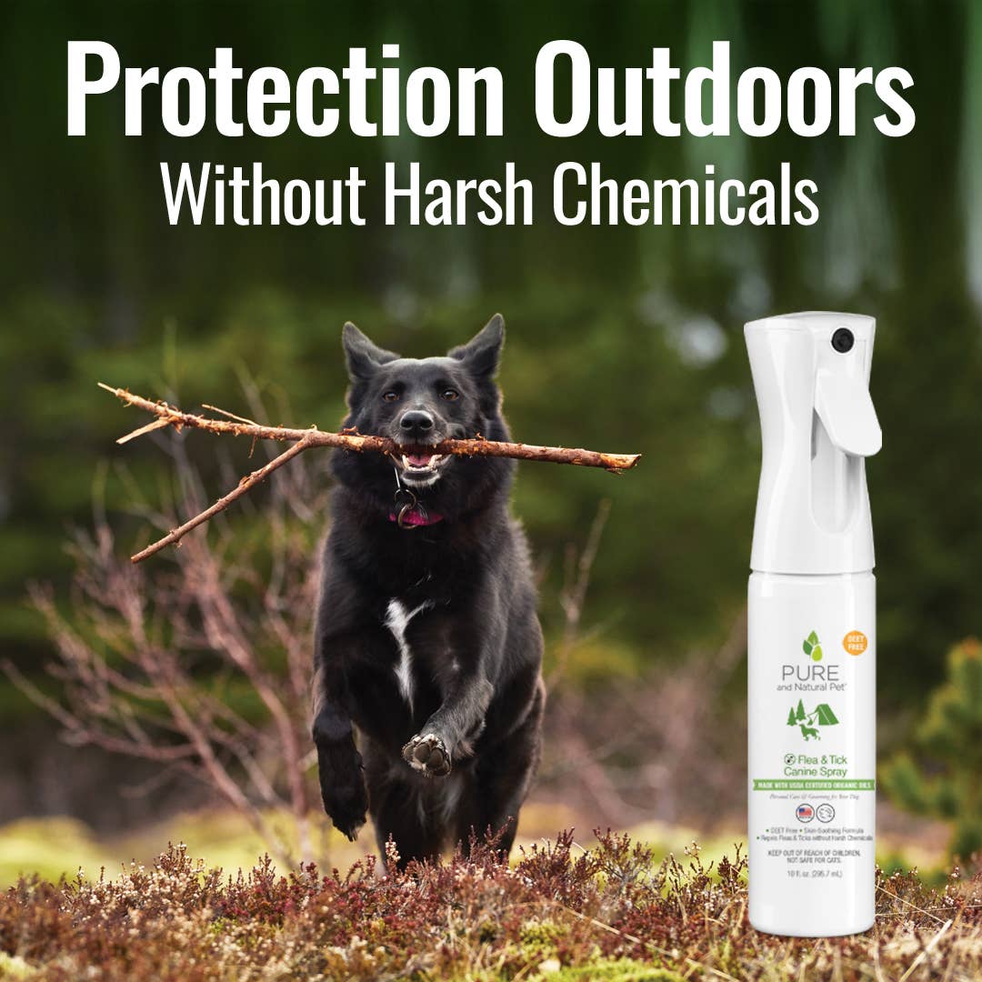 Pure and Natural Pet - Flea & Tick Canine Spray - Dogs