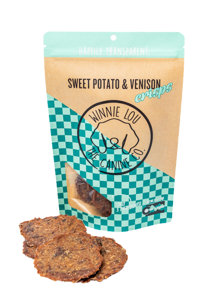 Winnie Lou - Sweet Potato & Venison Crisps