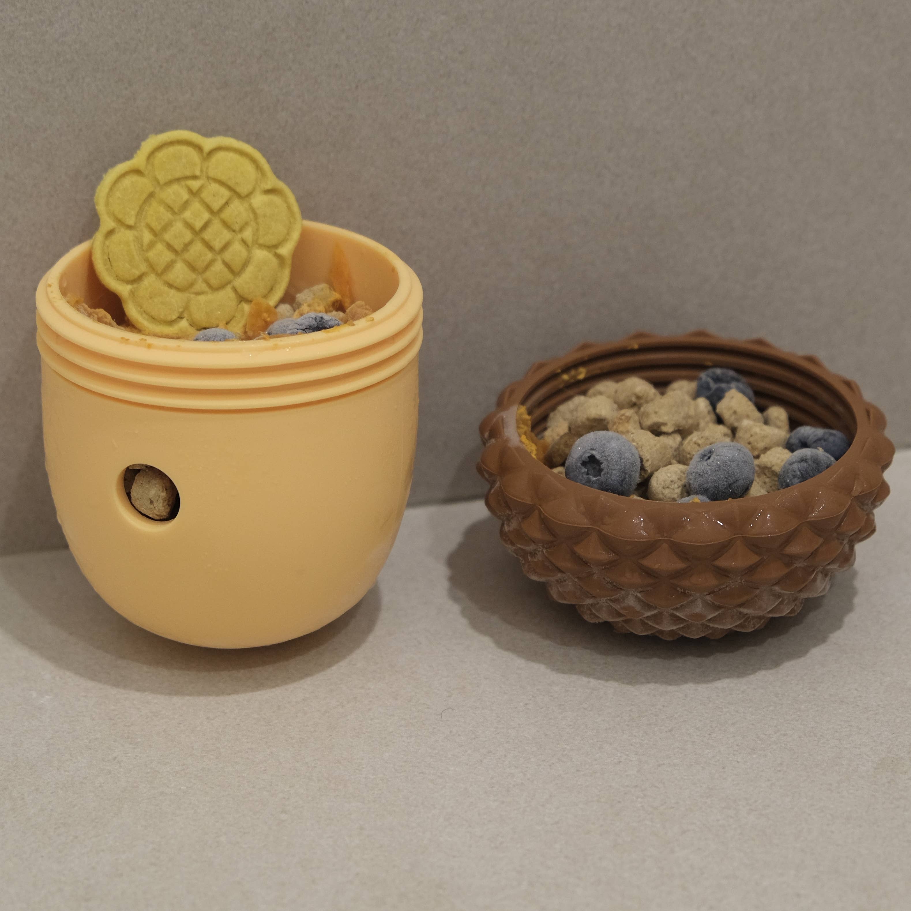 Food Dispenser & Slow Feeder Pinecone Enrichment Toy