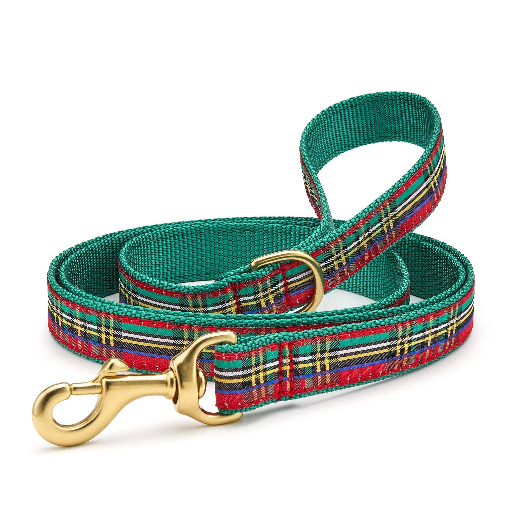 Up Country, Inc. - Christmas Sparkle Plaid Holiday Dog Lead