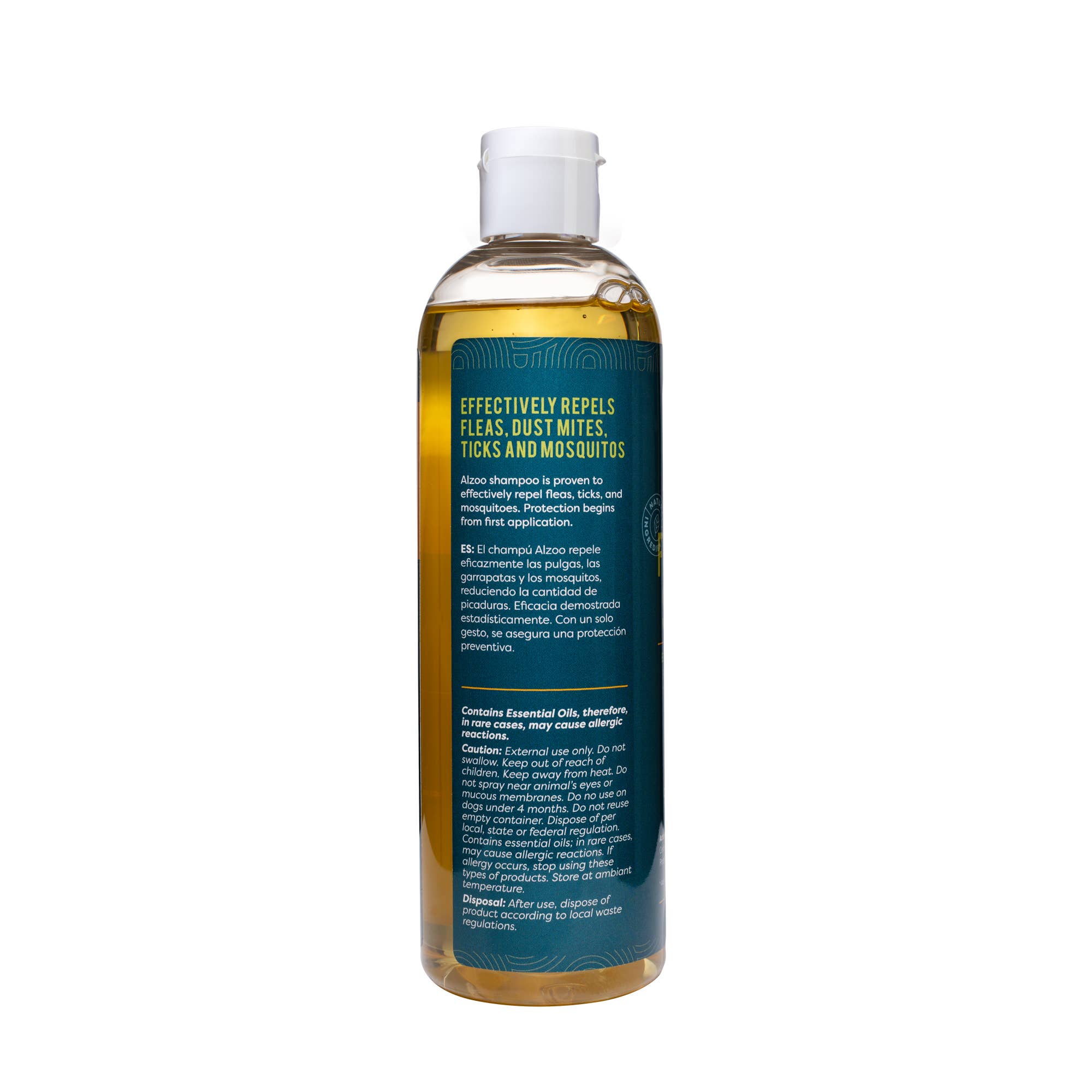 ALZOO™ Plant-Based Flea and Tick Repellent Shampoo for Dogs