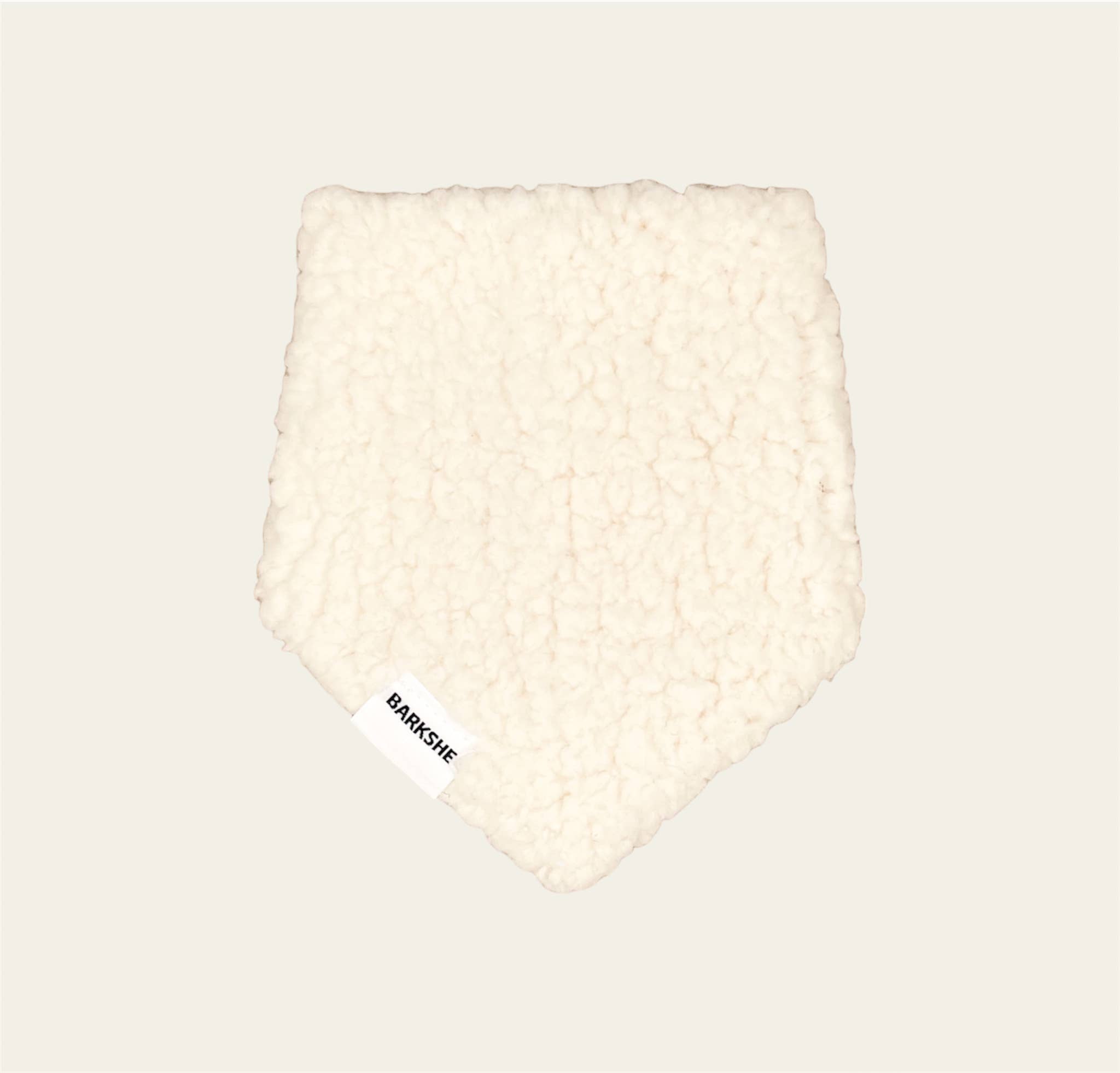 Holiday Dog Bandana // Cozy Cabin Sherpa (Reversible): L