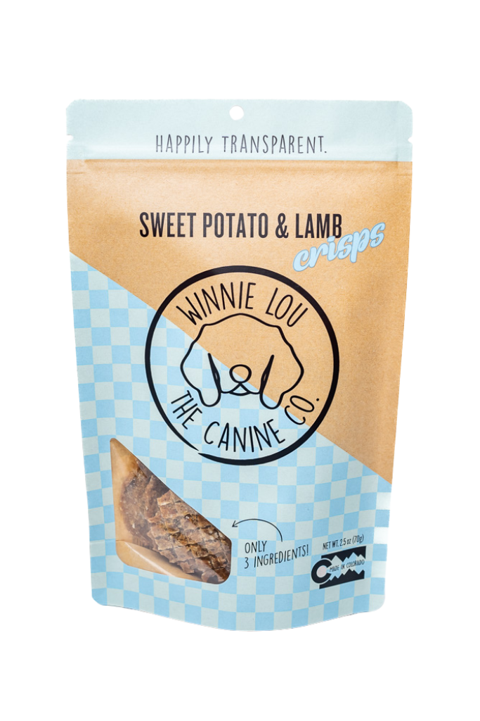 Winnie Lou - The Canine Co. - Sweet Potato & Lamb Crisps