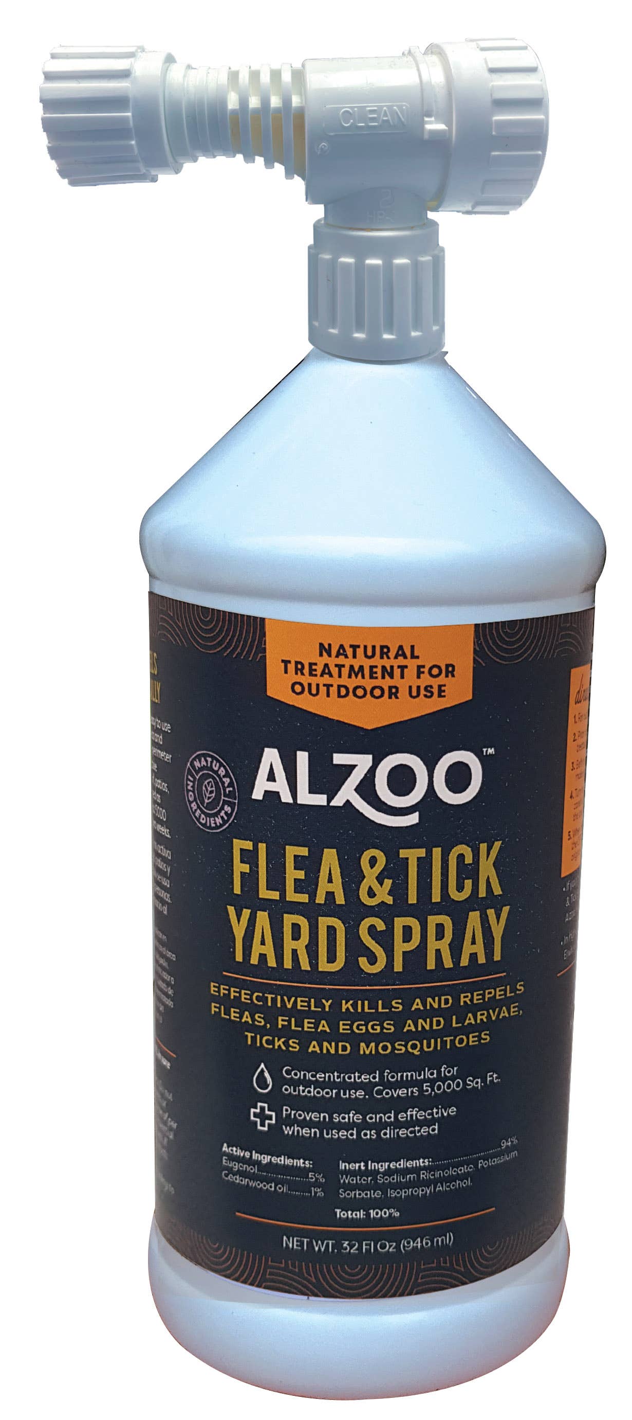 tick garden spray Plant-Based Natural Flea & Tick Yard Spray, 32 oz