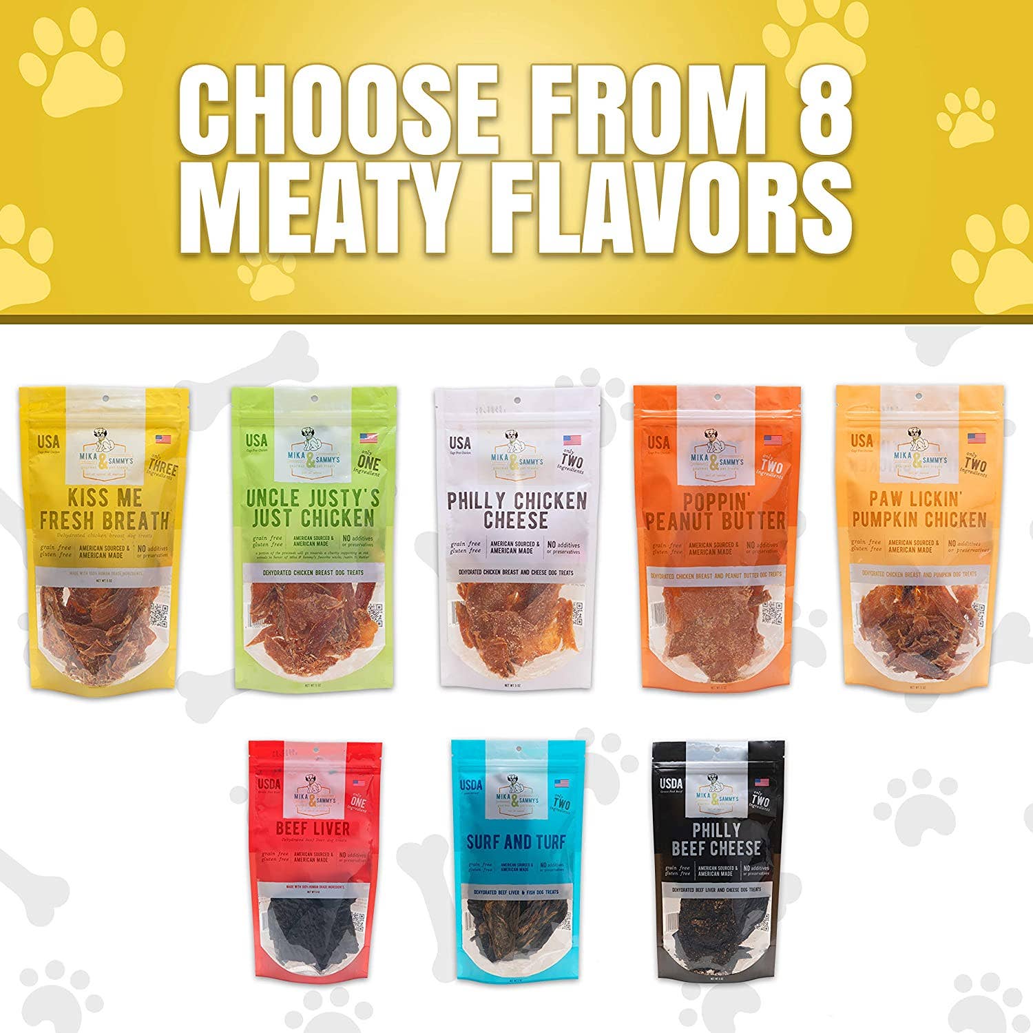 Mika and Sammy's Kiss Me Fresh Breath Dog Treats - Chicken
