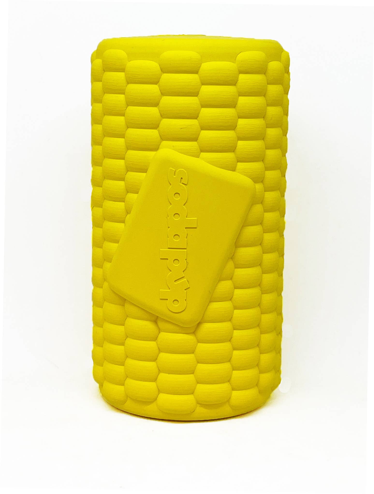 Corn on the Cob Treat Dispenser - Yellow: Medium