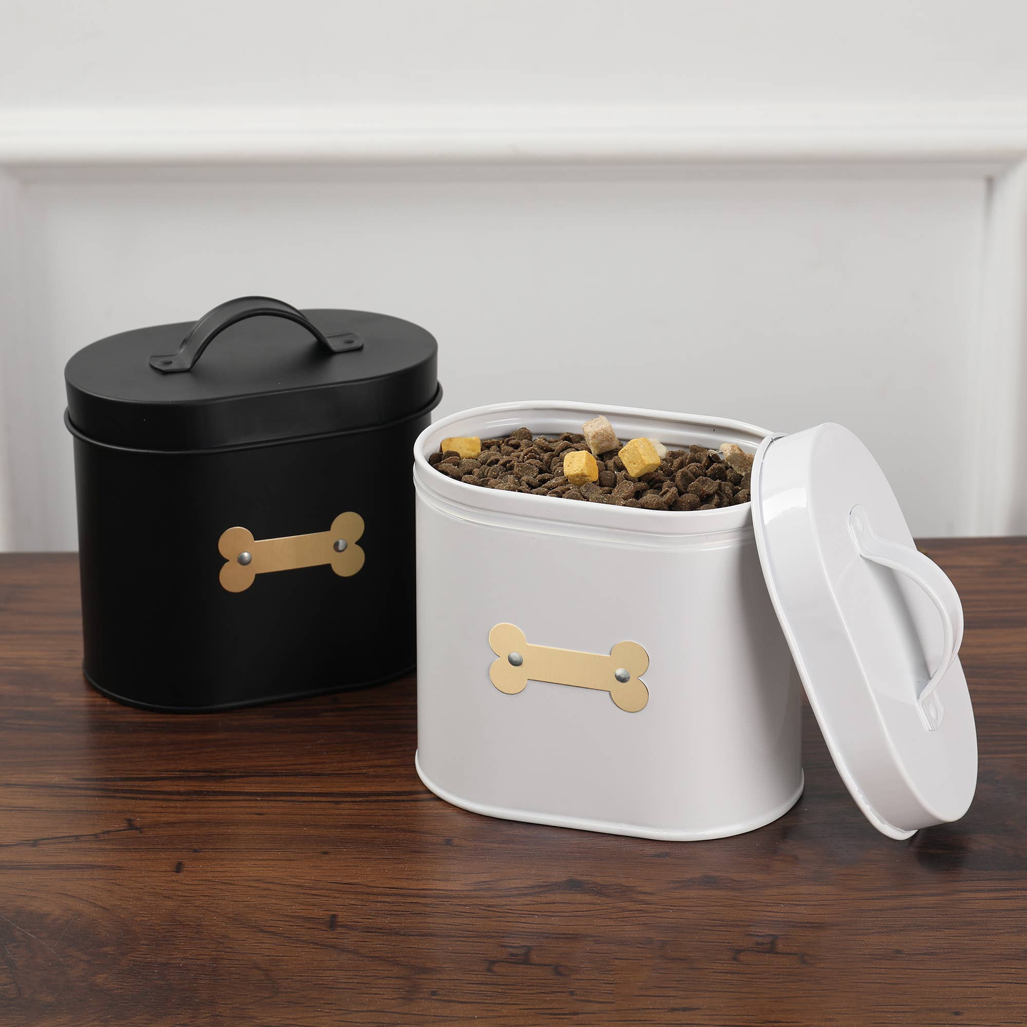 Cheshire Oval Pet Treat Canister