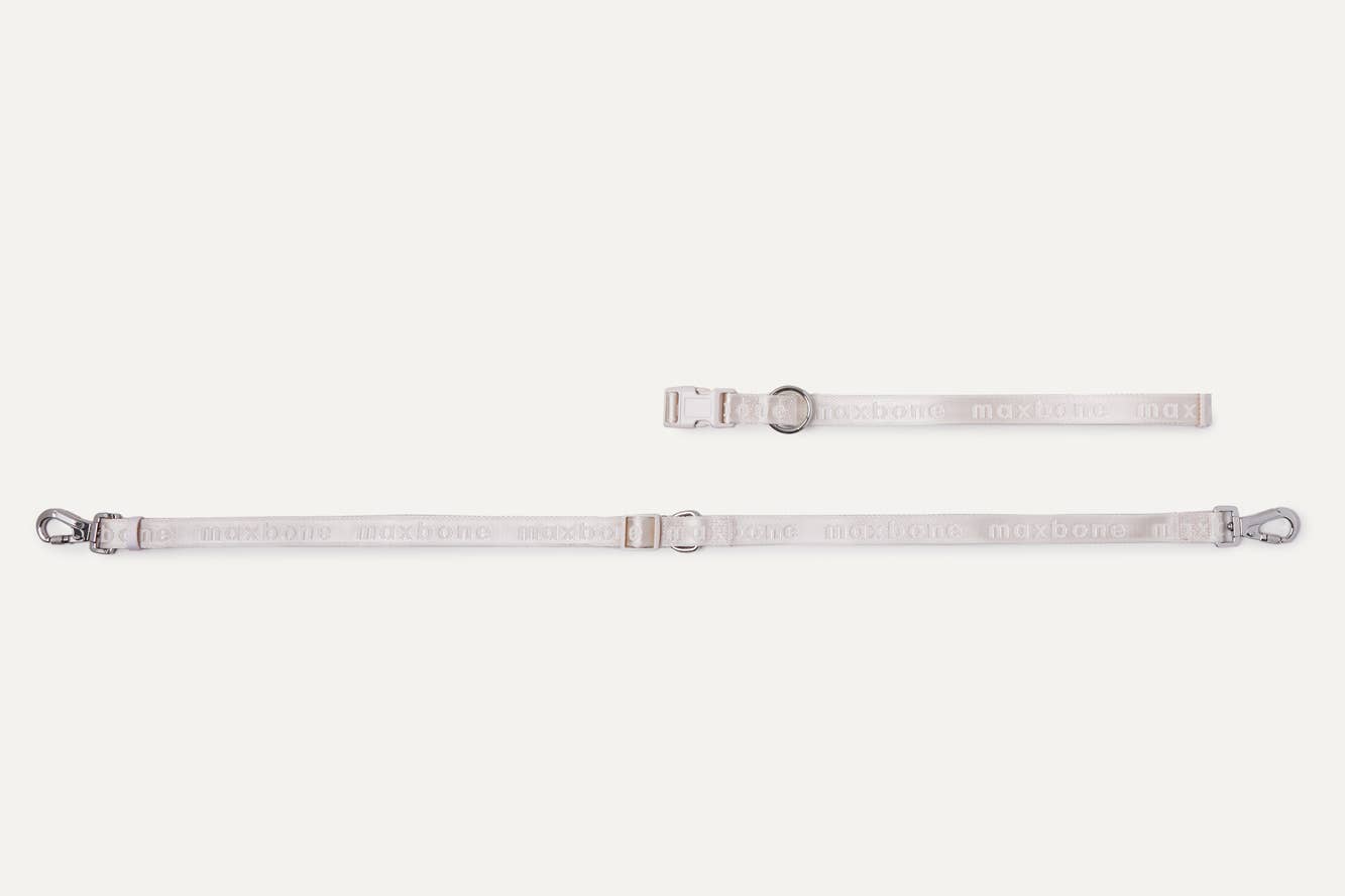 Mini Go with Ease Hands Free Dog Leash: Light Grey