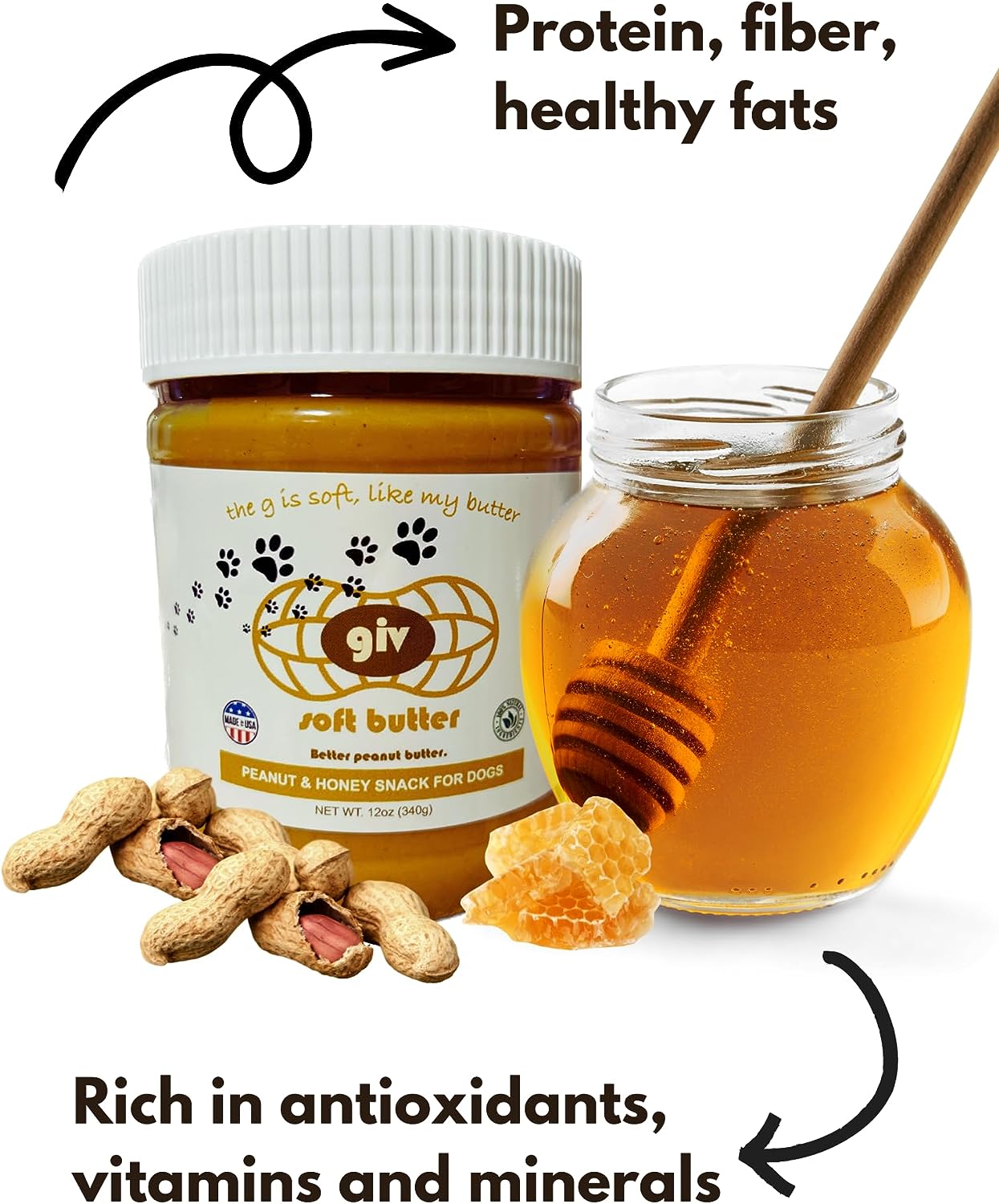 giv soft butter Dog Peanut Butter