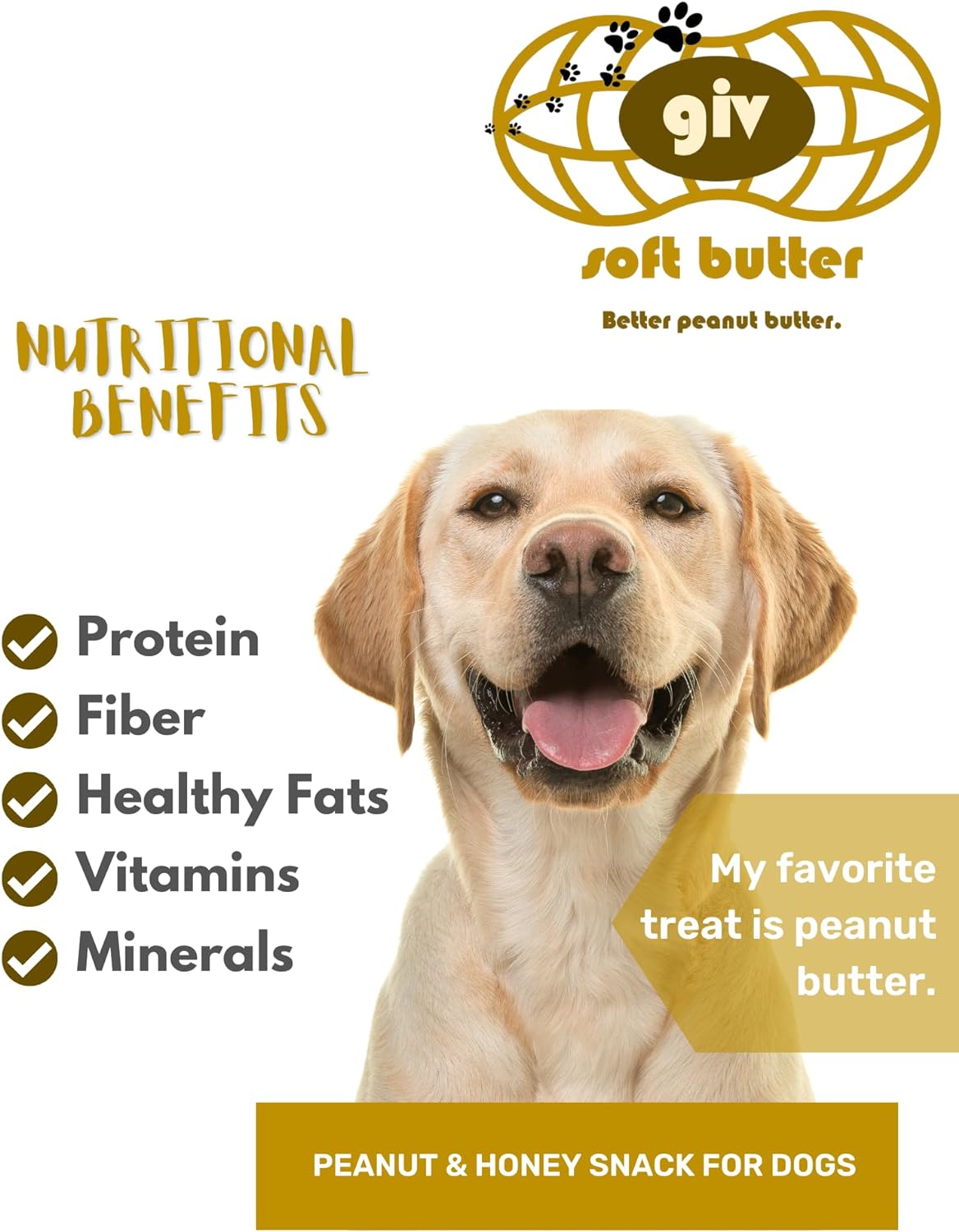giv soft butter Dog Peanut Butter