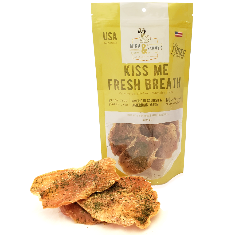 Mika and Sammy's Kiss Me Fresh Breath Dog Treats - Chicken