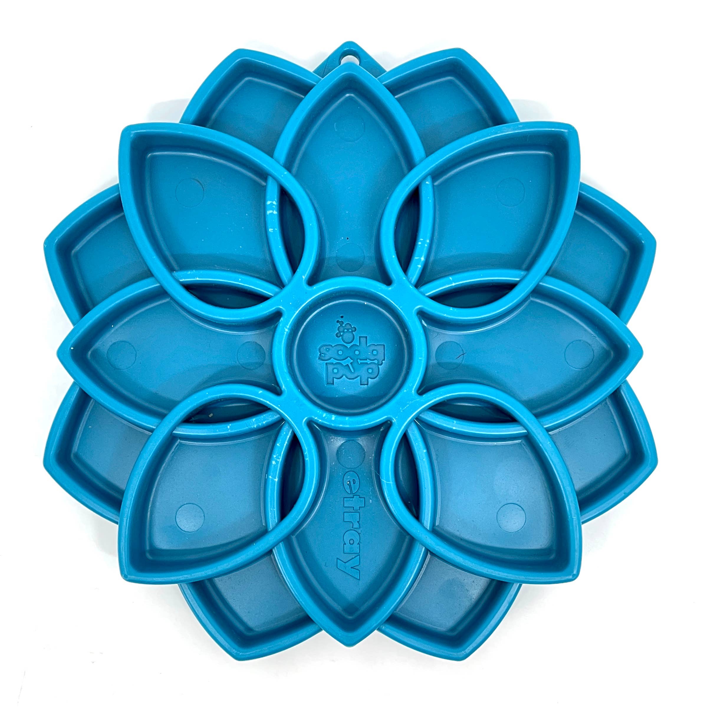 Mandala Design eTray Enrichment Tray for Dogs: Yellow