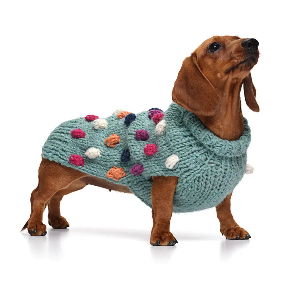 Pom Pom Knit Sweater