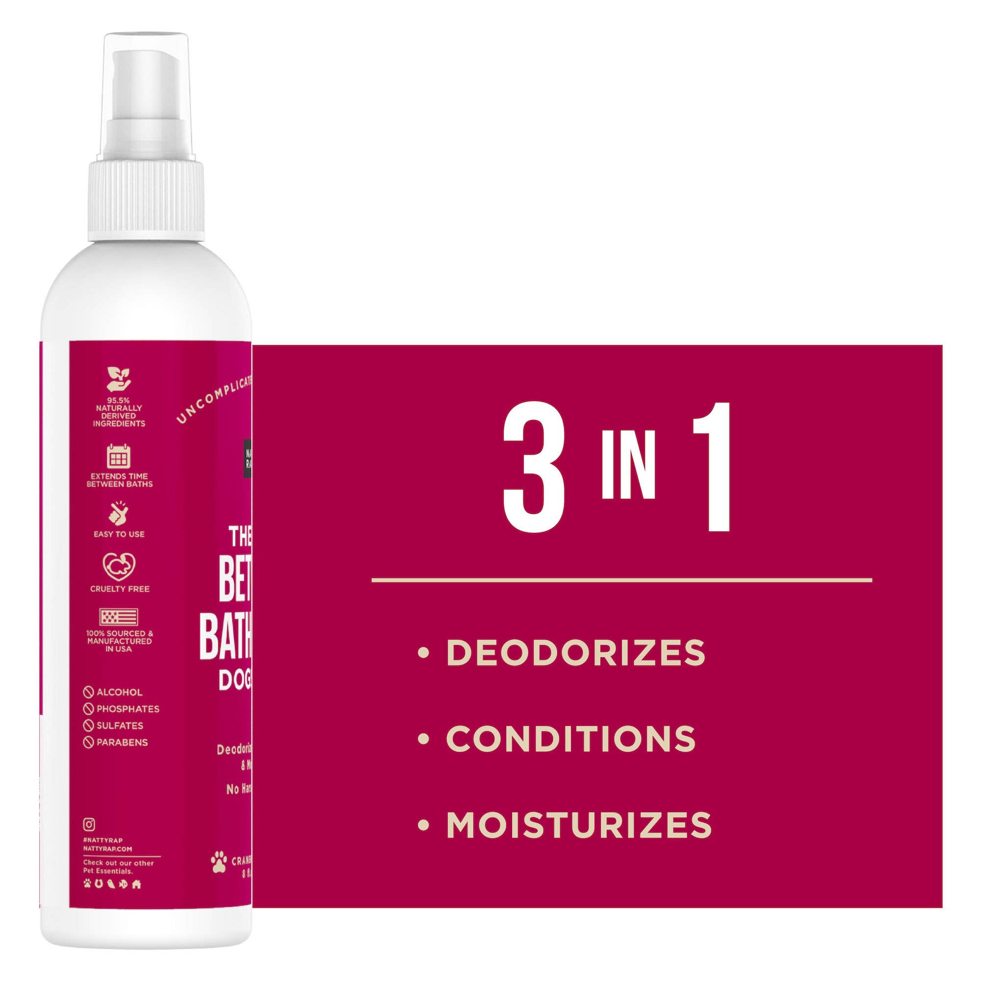 Natural Rapport - The Only Between Bath Spray Dogs Need