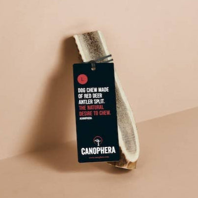 Canophera Red Deer Antler Splits Dog Chew