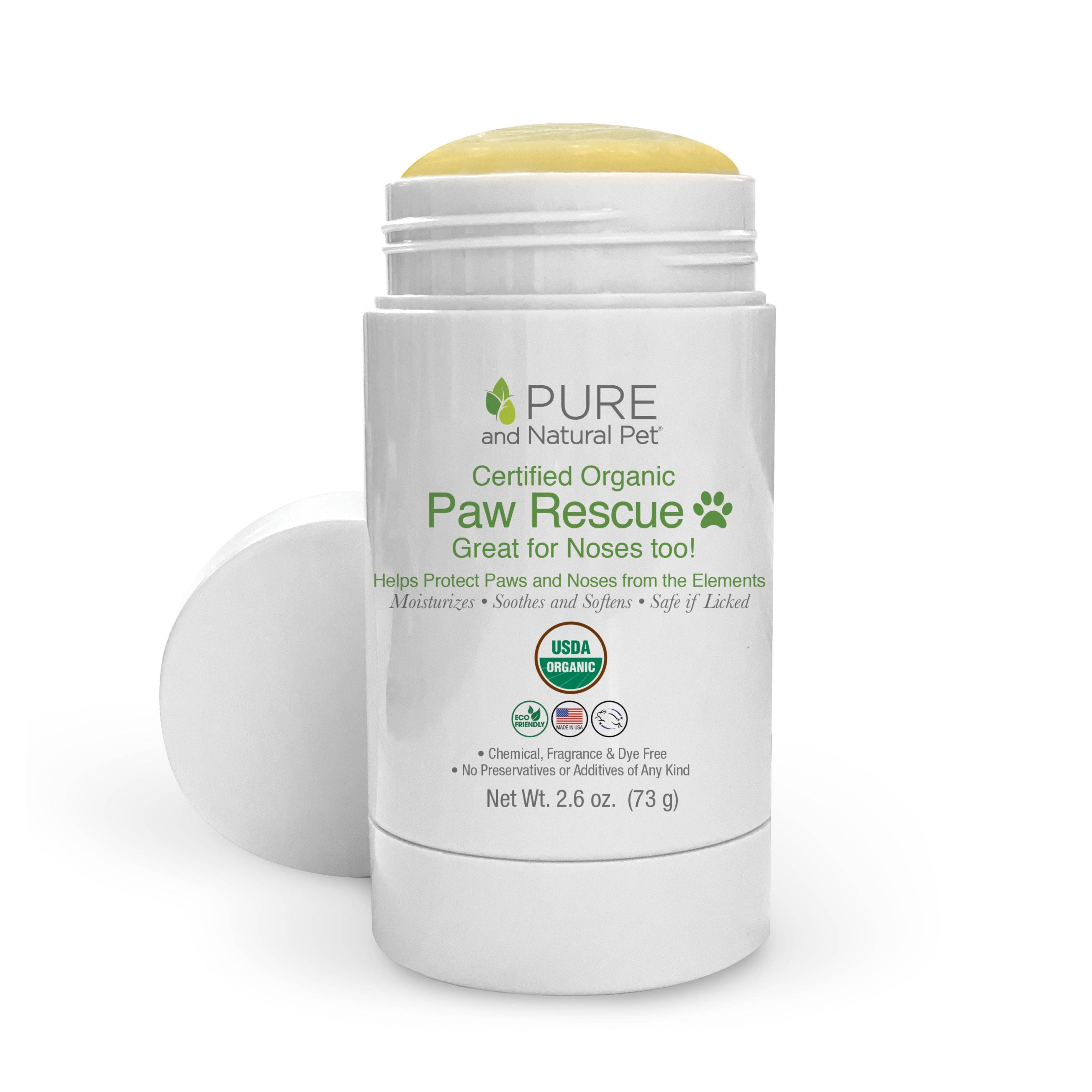 Paw rescue product by Pure and Natural Pet on a white background