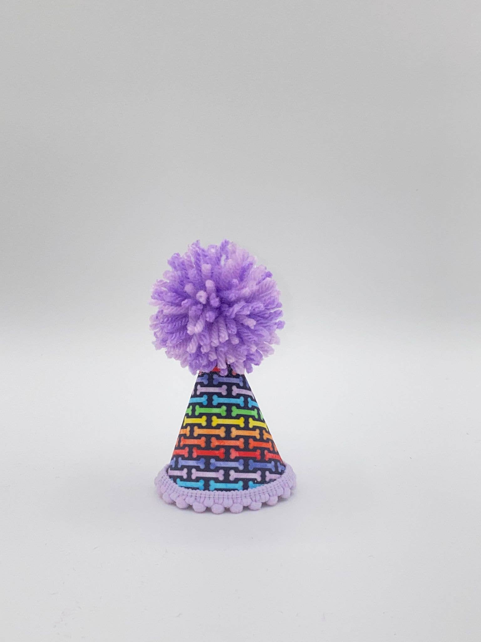 Pup Party Hats - Rainbow Bones Party Hat