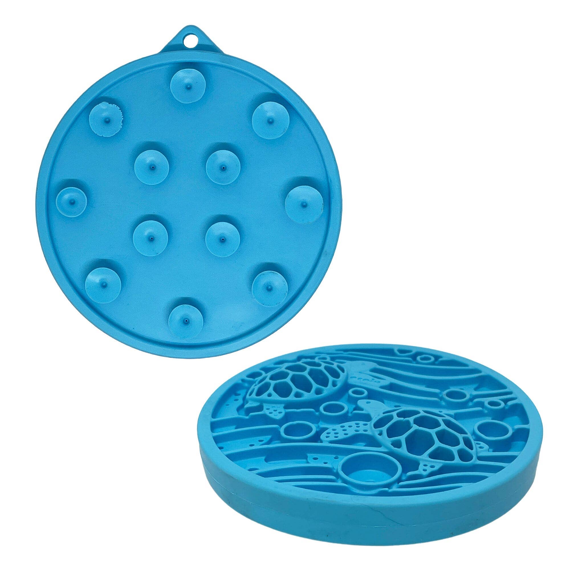 SodaPup - Turtle emat-mini Enrichment Lick Mat With Suction Cups