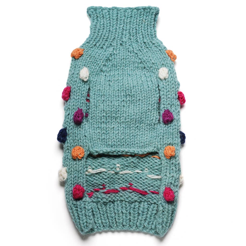 Pom Pom Knit Sweater