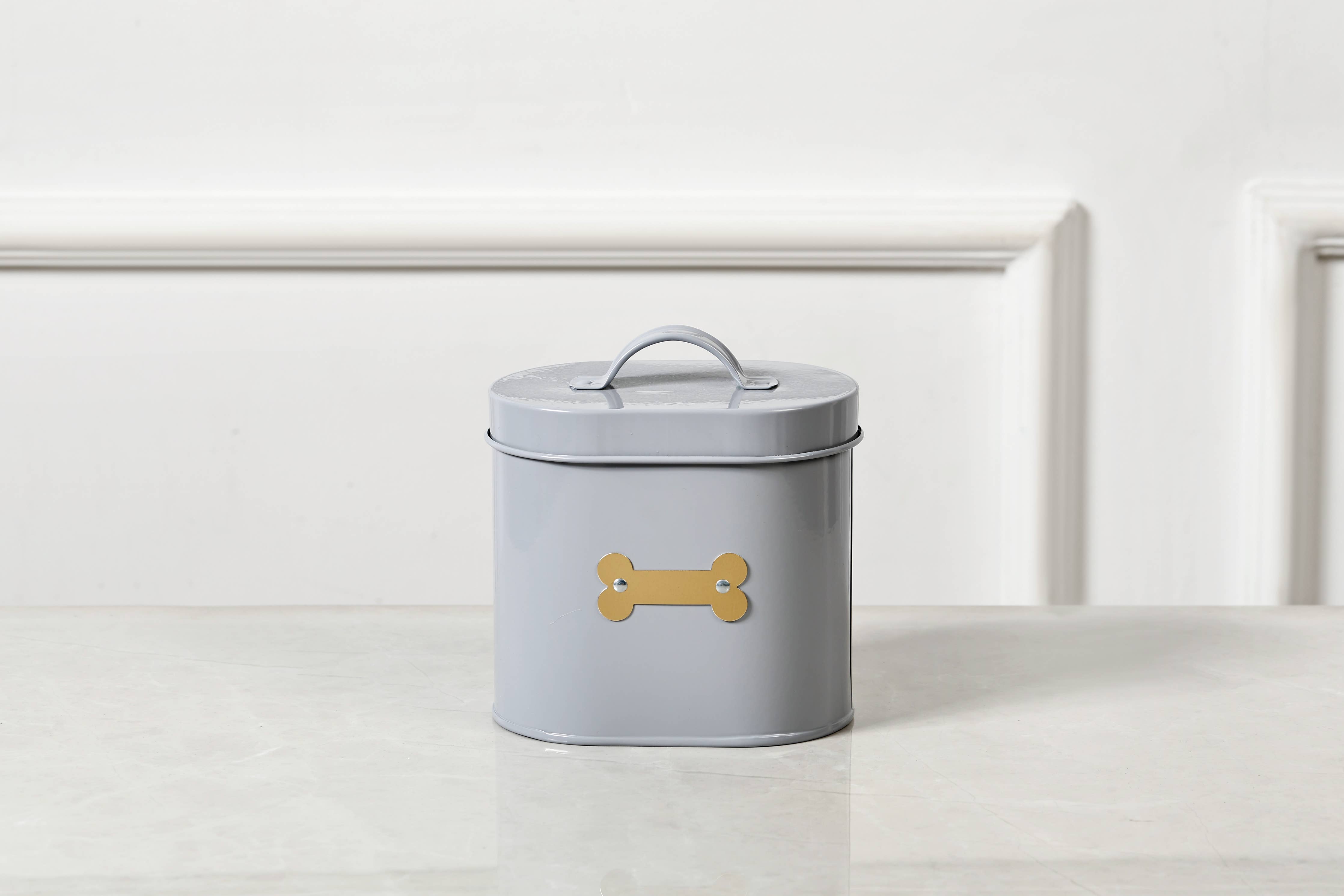Cheshire Oval Pet Treat Canister