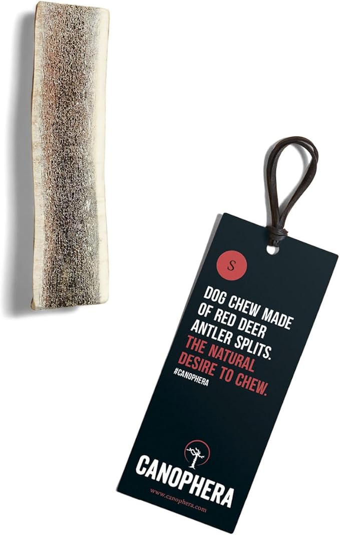 Canophera Red Deer Antler Splits Dog Chew