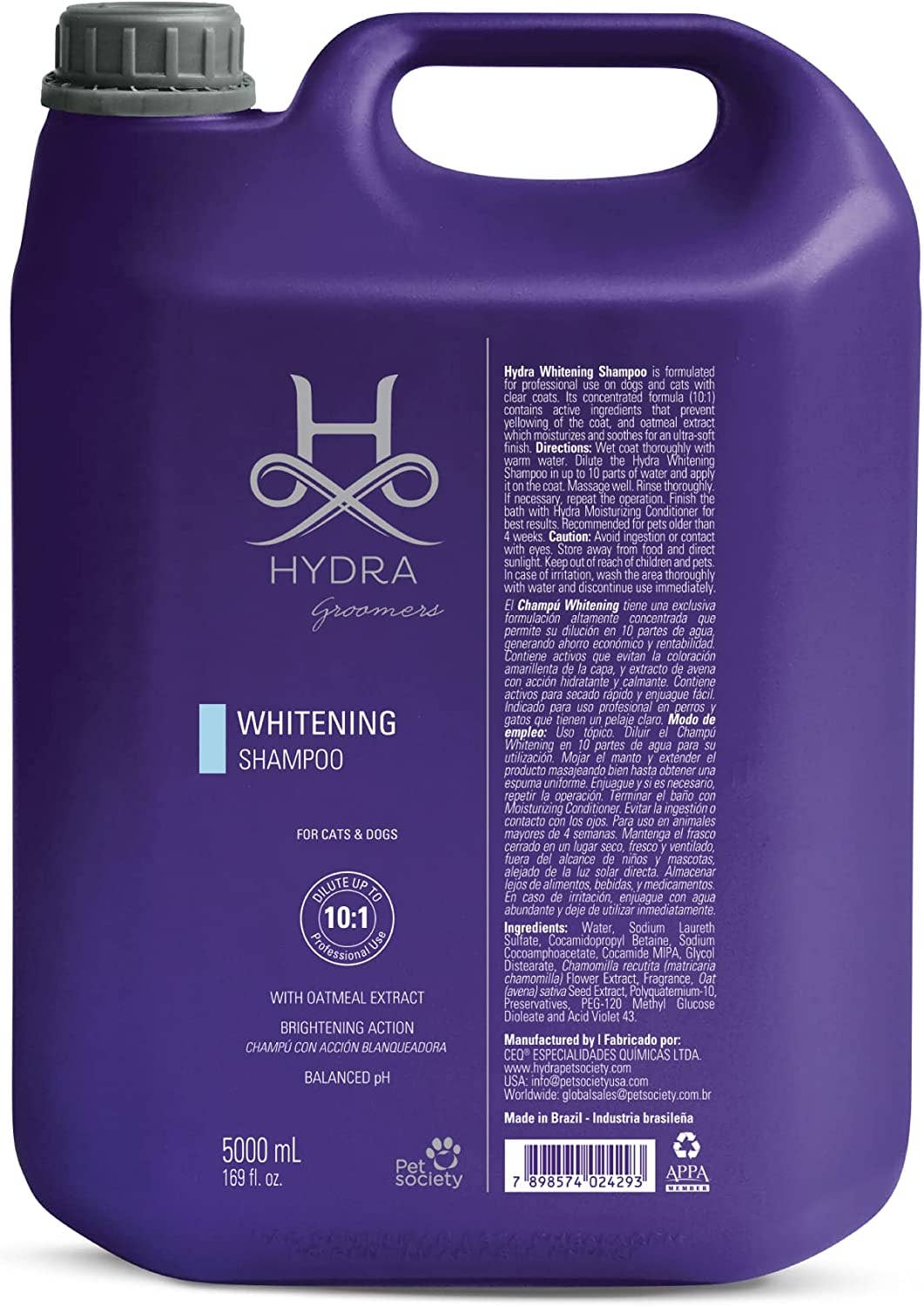 Hydra by Pet Society - Hydra Professional Whitening Shampoo