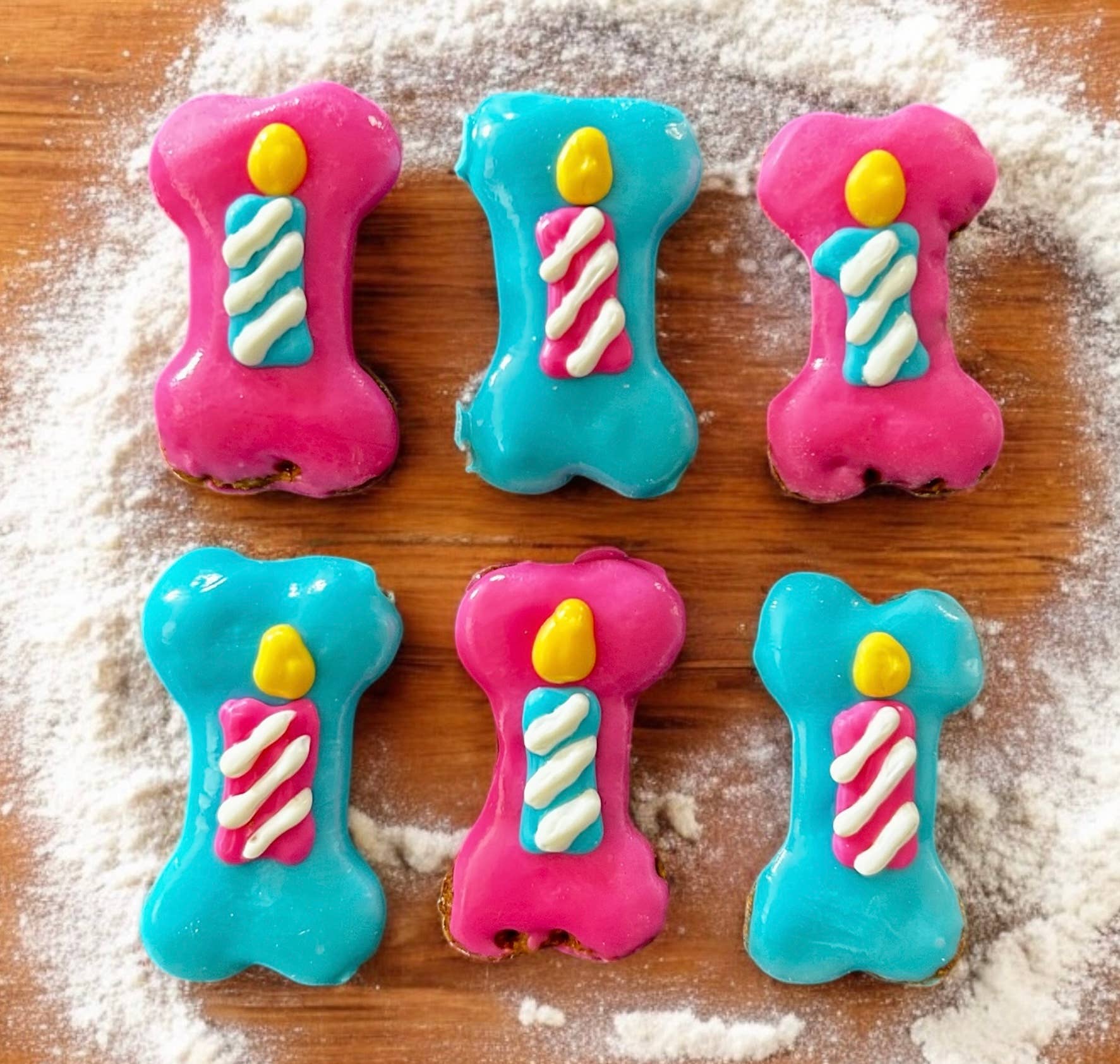 Mini Bone Candle dog treats