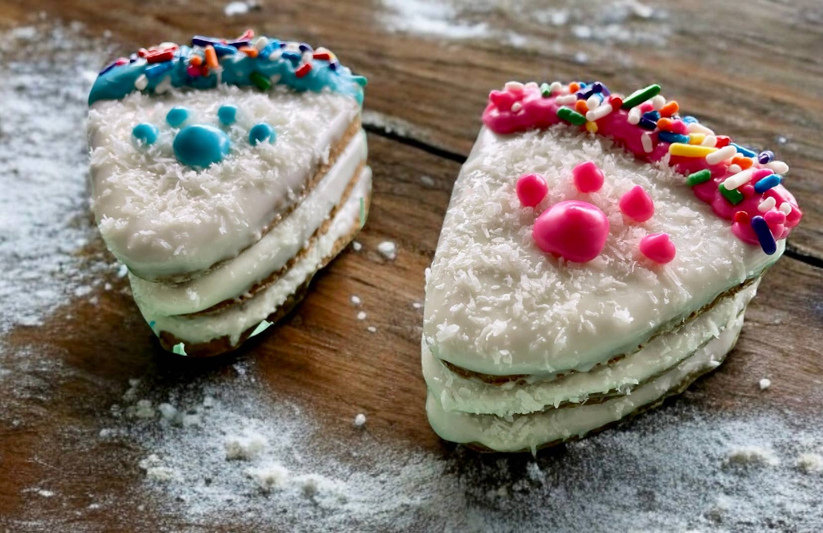 YumYum4DOGS - Birthday PAWTY Cake Slices dog treats