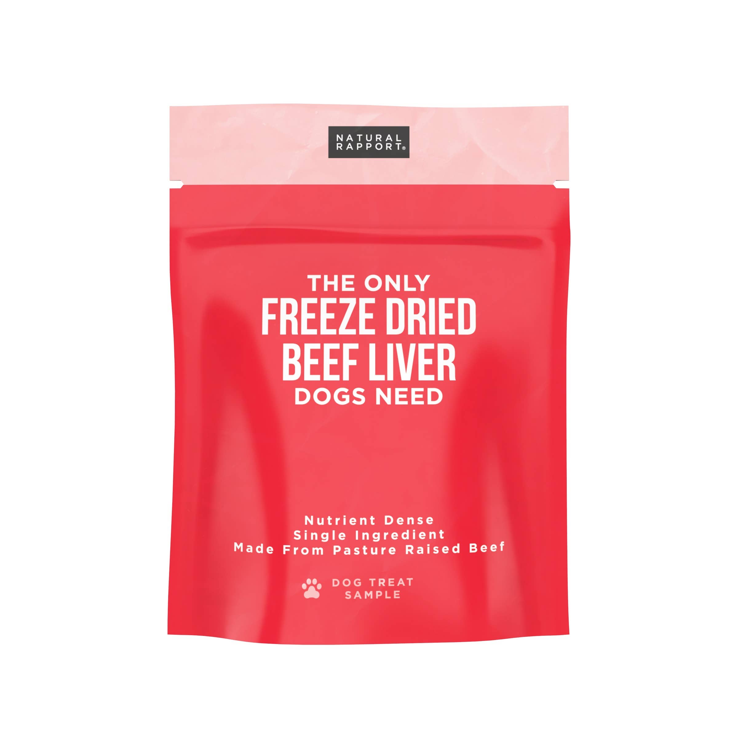 Natural Rapport - The Only Freeze Dried Beef Liver Dogs Need