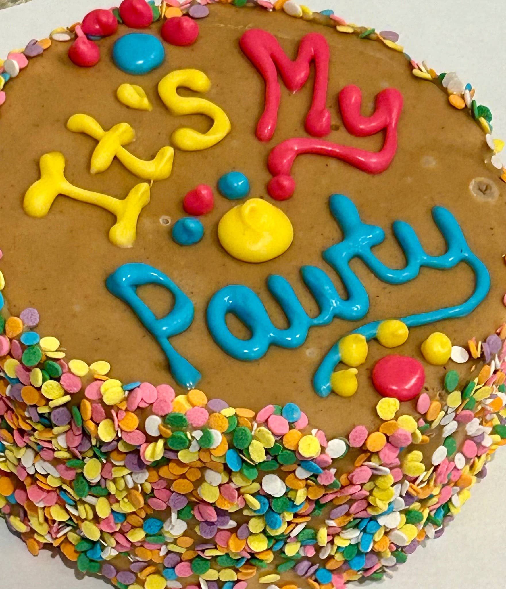 DELCO DOG CO. - PB It's My Pawty Doggie Cakes
