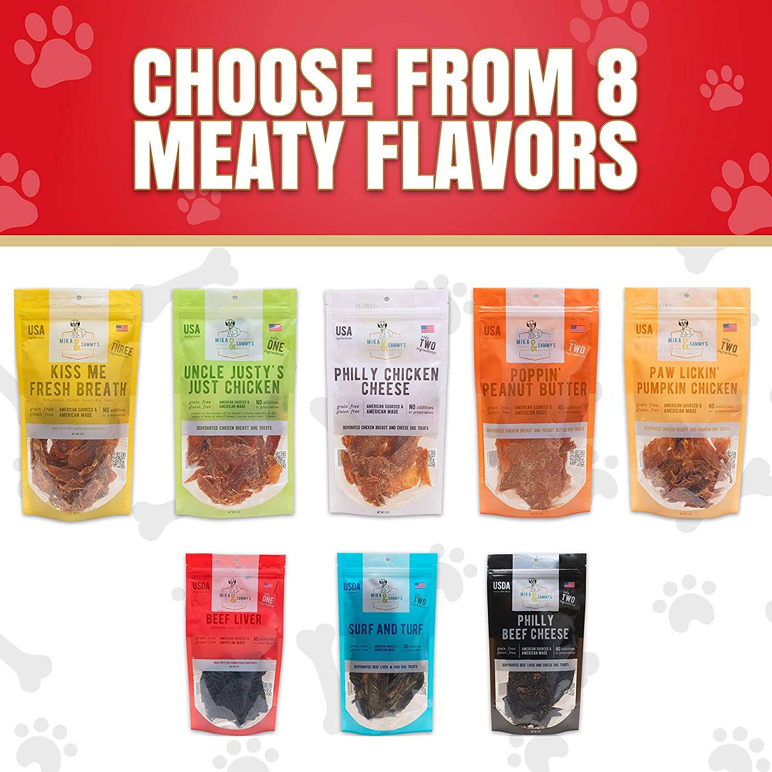 Mika and Sammy's Blazin' Beef aka Beef Liver Dog Treats 5 oz.