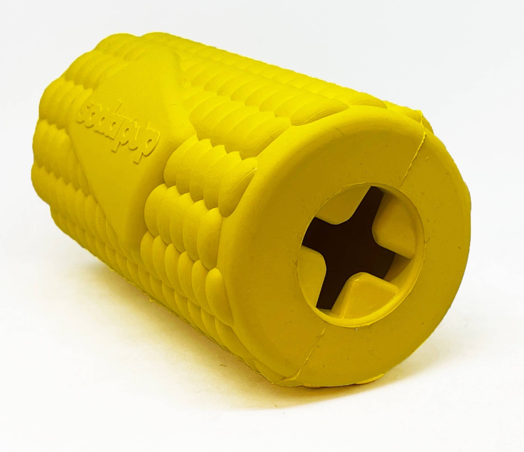 Corn on the Cob Treat Dispenser - Yellow: Medium