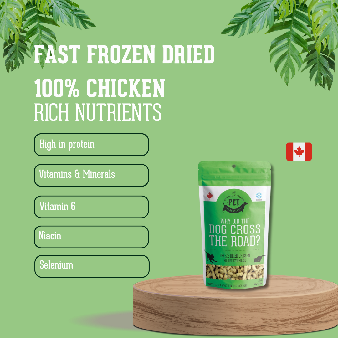 Freeze Dried Chicken Treat For Dogs 50g