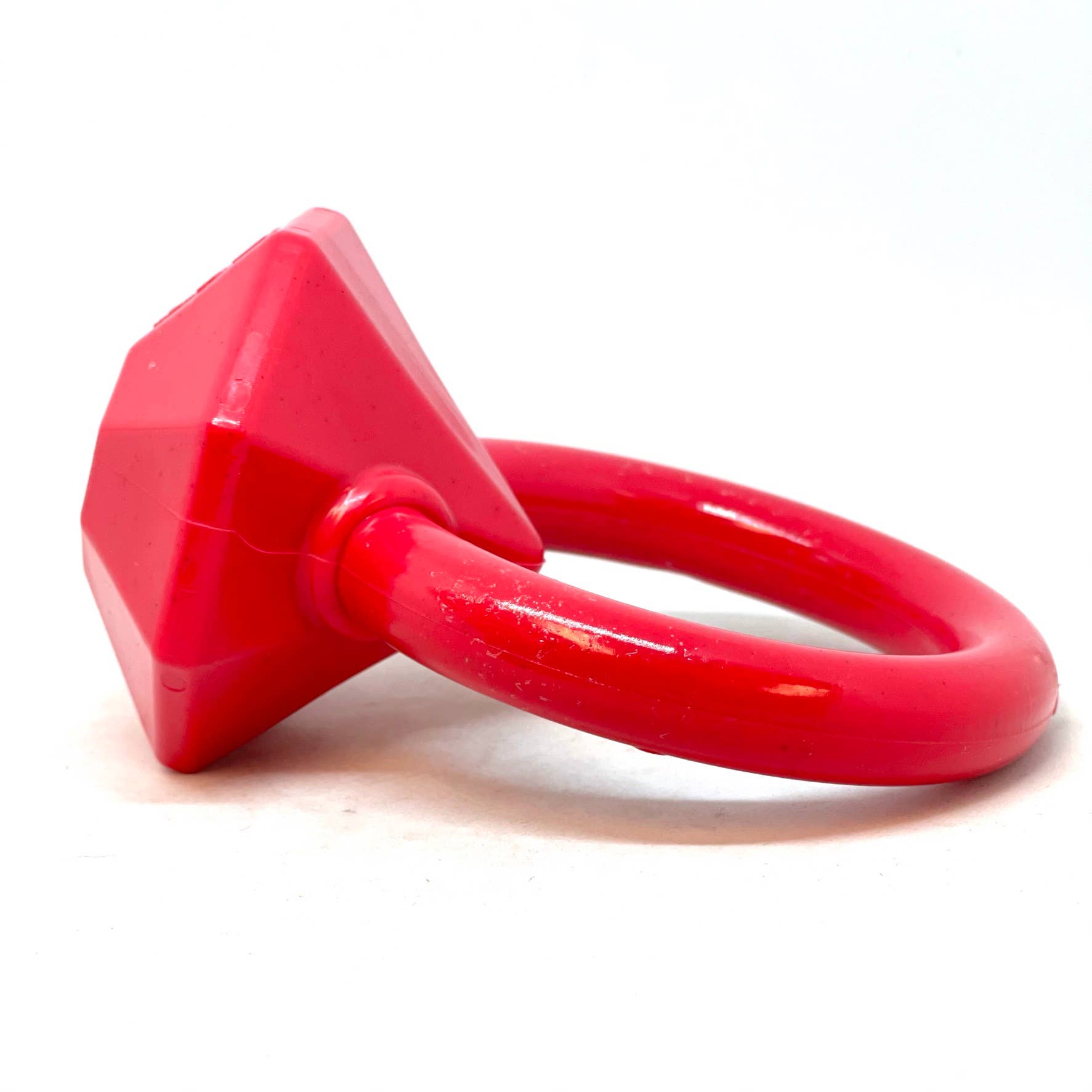 SodaPup Dog Toys - Diamond Ring Durable Nylon Teething Ring for Puppies