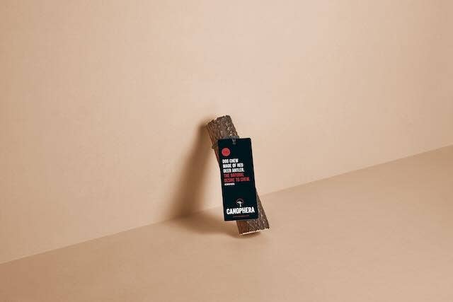 CANOPHERA LLC - Dog Chew Made of Red Deer Antlers.: English / L