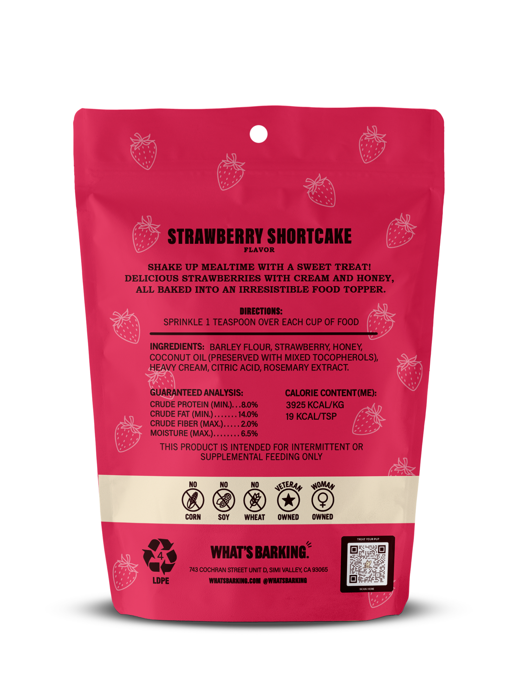 What's Barking - Shakers Food Topper