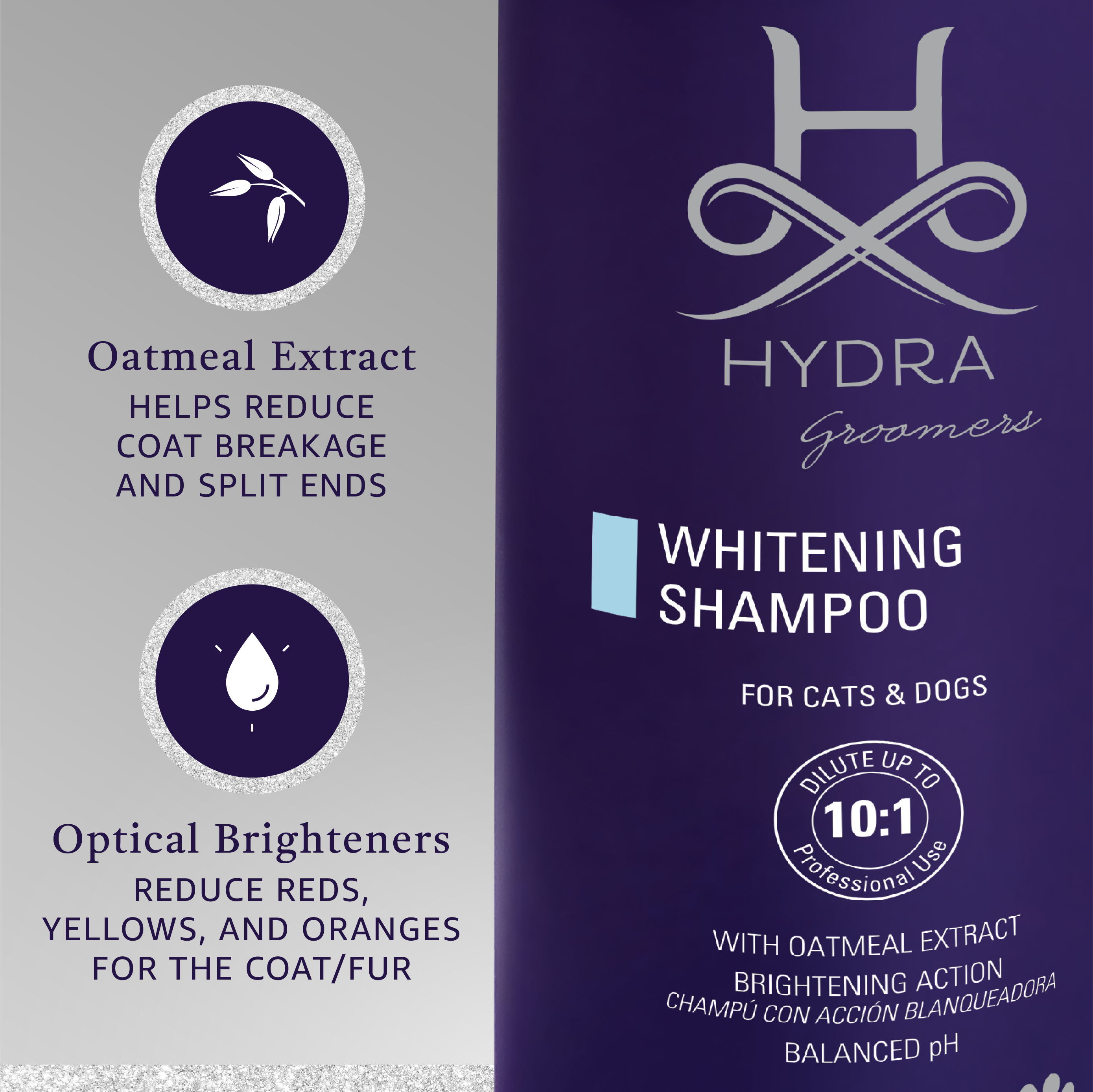 Hydra by Pet Society - Hydra Professional Whitening Shampoo