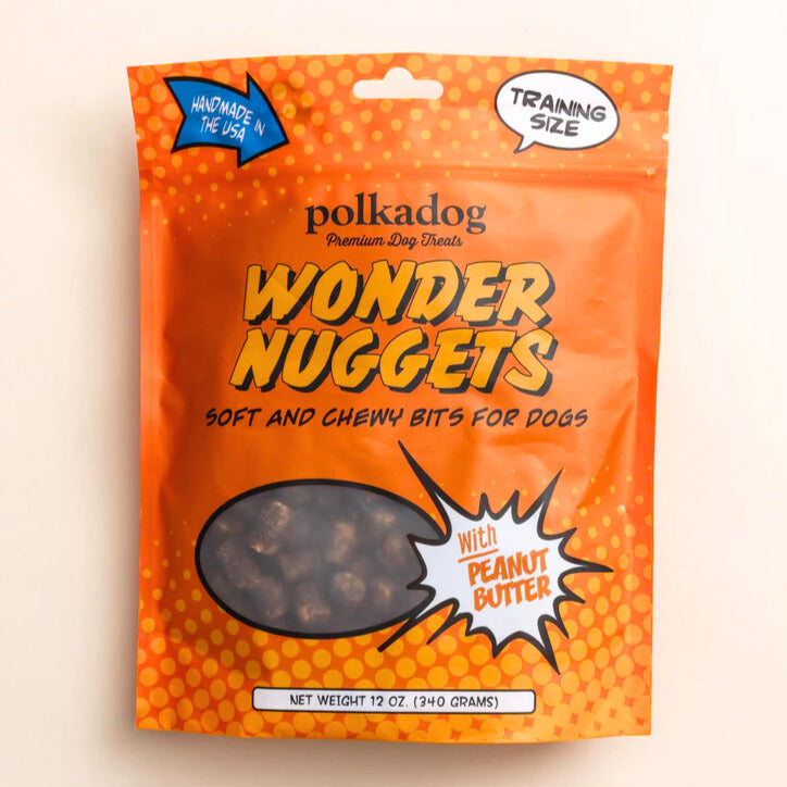 Polkadog - Polkadog Pouch: Wonder Nuggets, Peanut Butter - 12oz