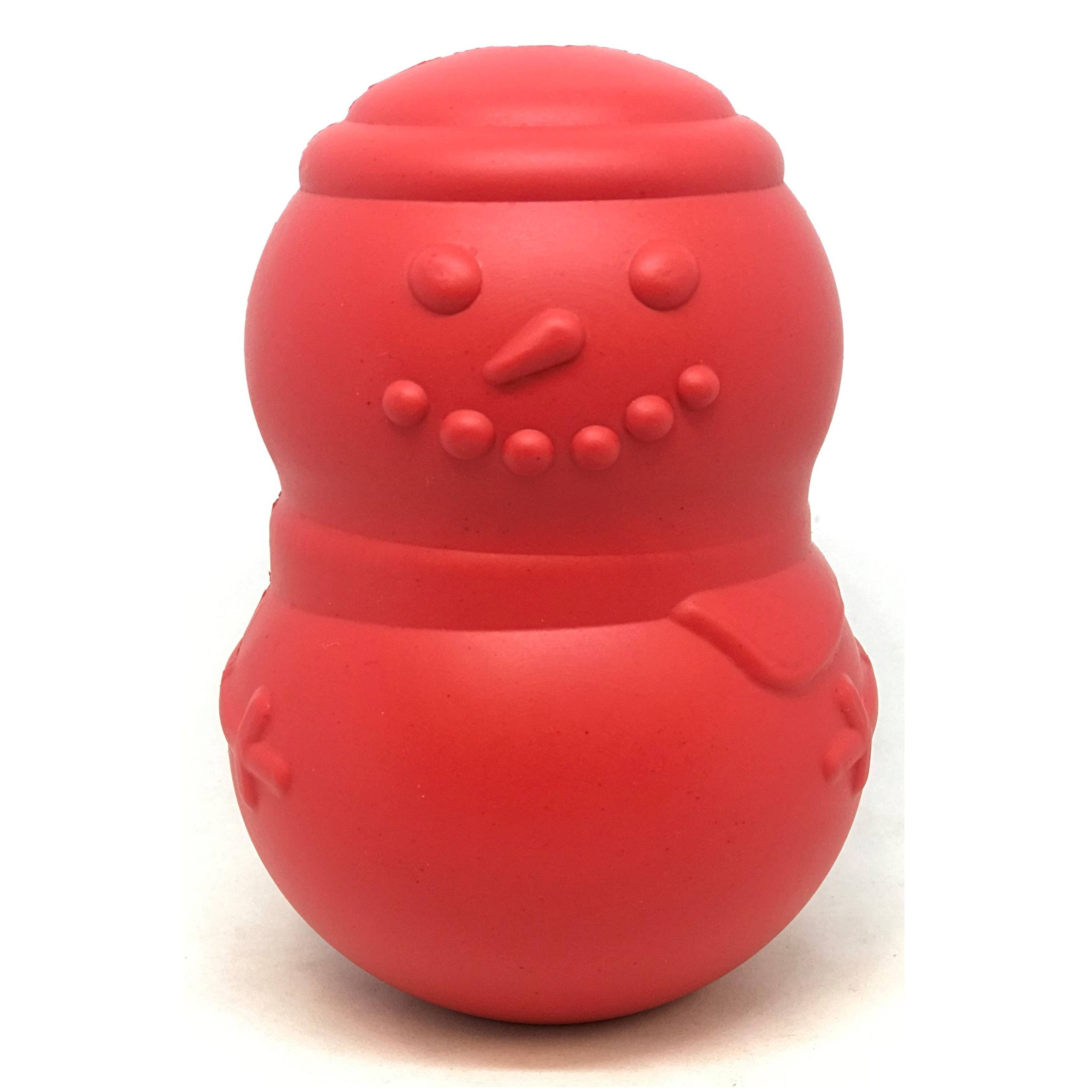 MKB Snowman - Chew Toy - Treat Dispenser - Large - Red