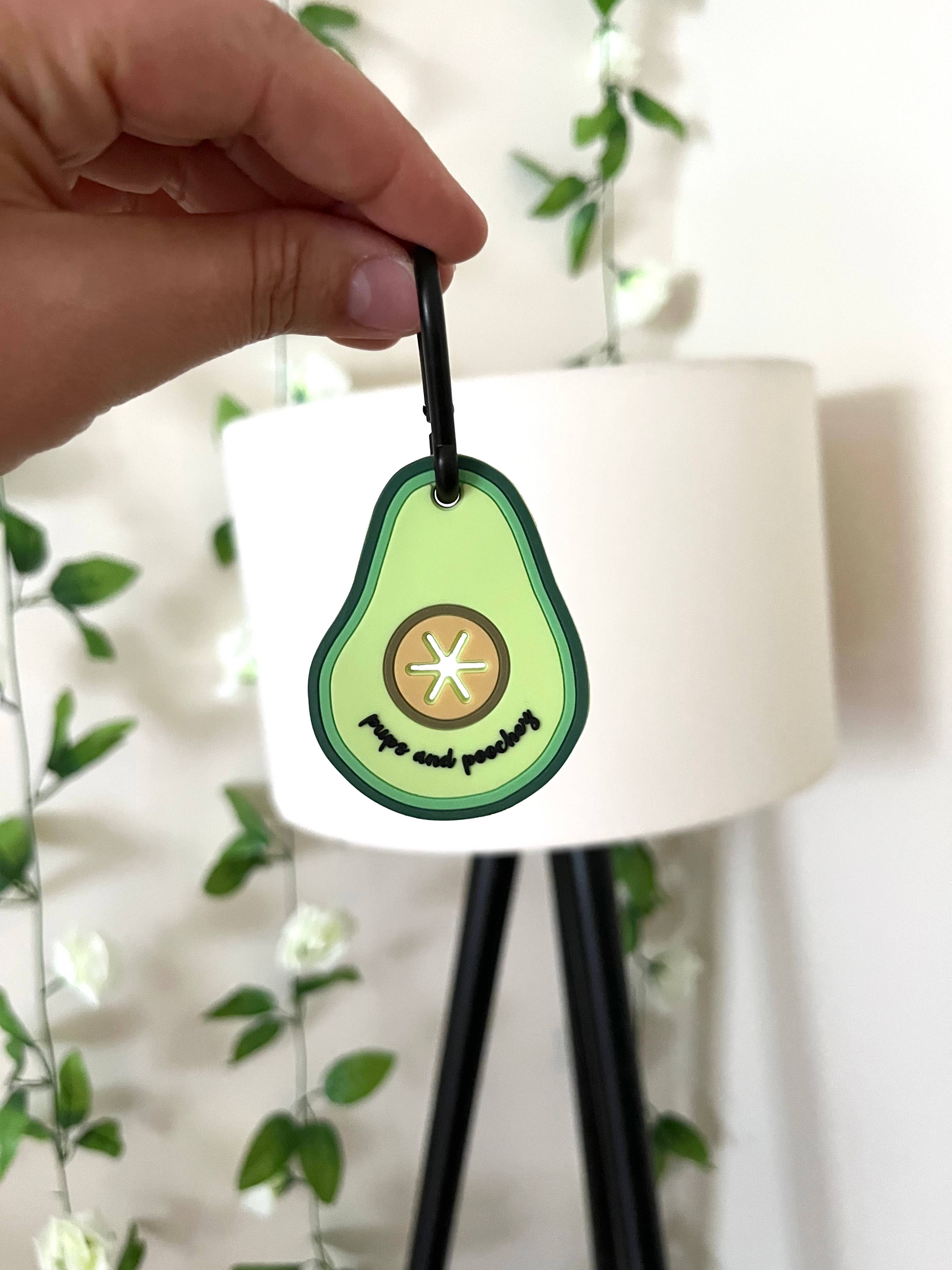 pups and poochez - Avocado Poop Bag Holder Waste Bag Clip