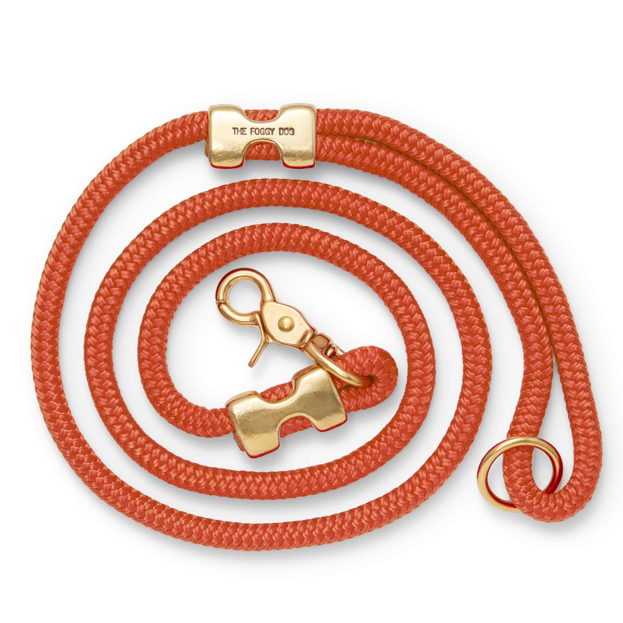 The Foggy Dog - Cider Marine Rope Dog Leash