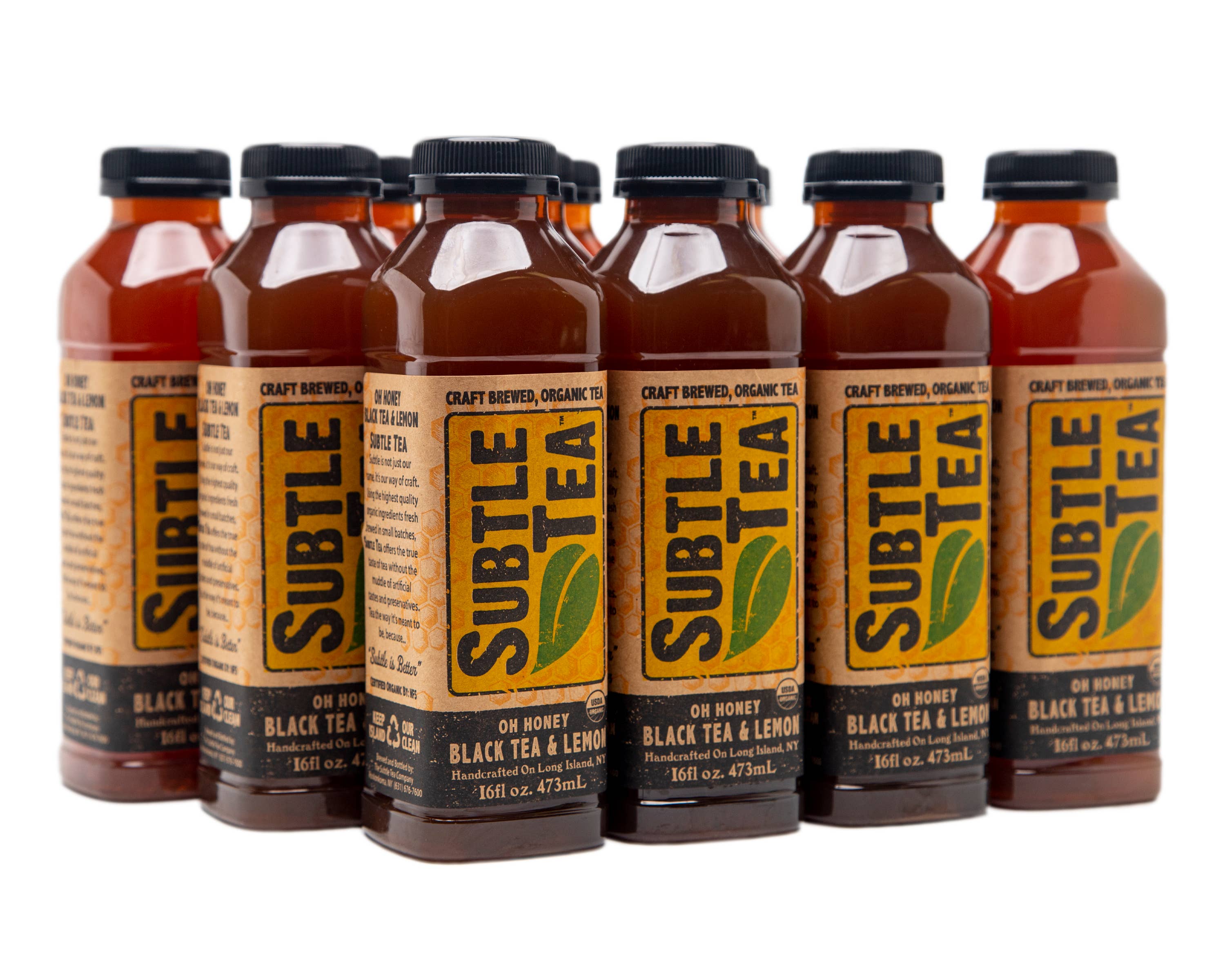 Subtle Tea - Subtle Tea Oh Honey - Black - 16 oz