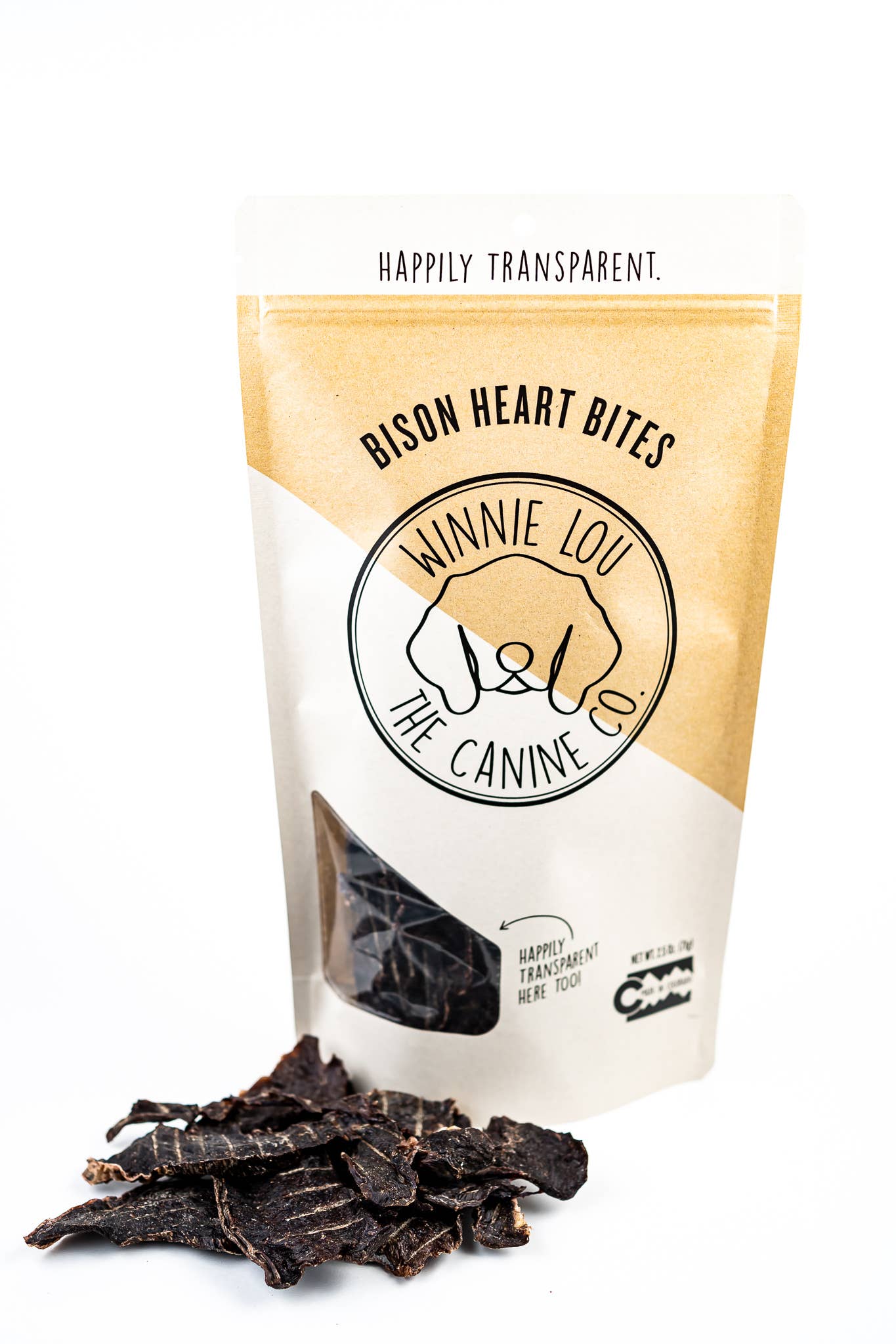 Winnie Lou - The Canine Co. - Bison Heart Bites